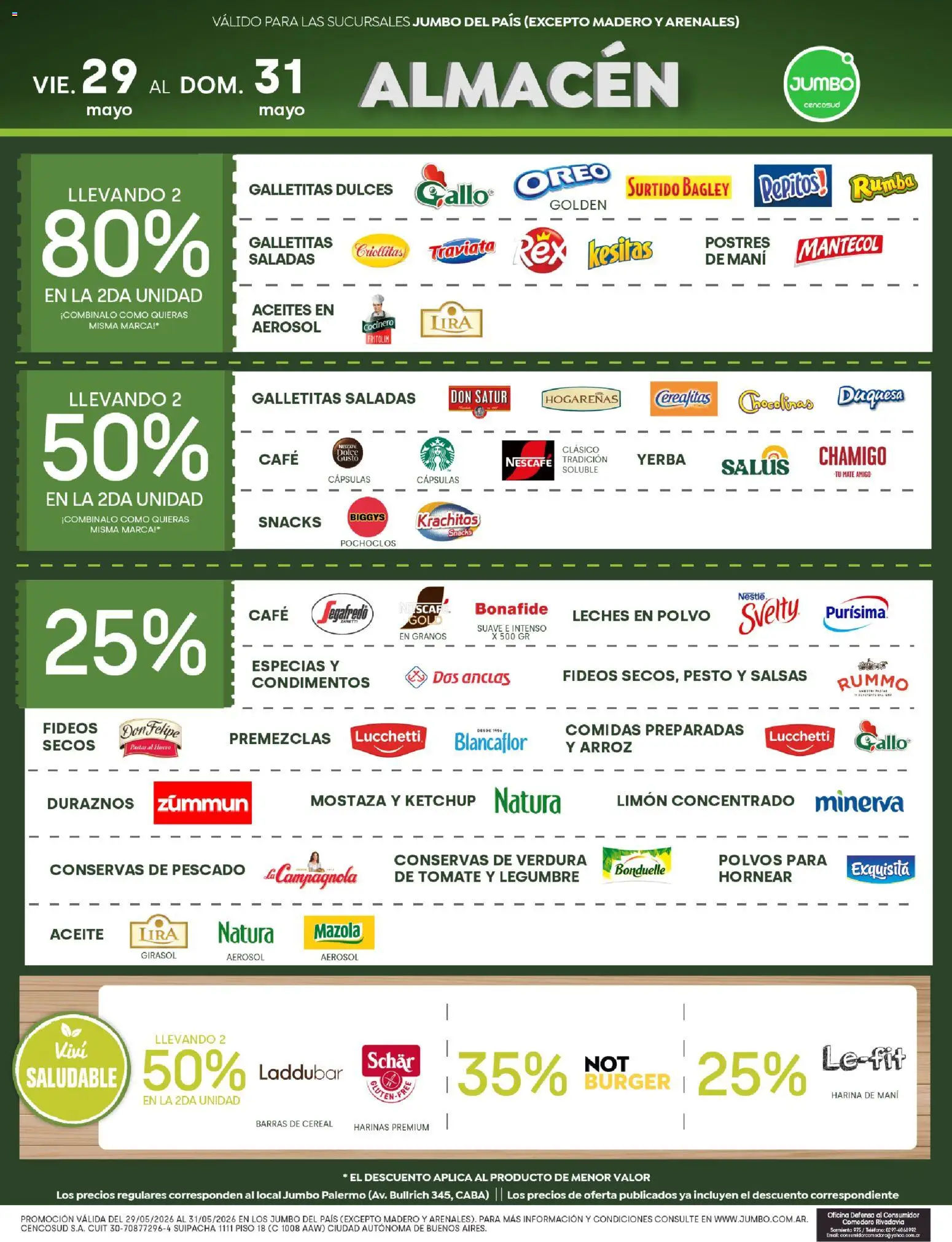 Jumbo ofertas │ válido desde el 29.05.2026 | Página: 3 | Productos: Mate, Harina, Polvo, Limón