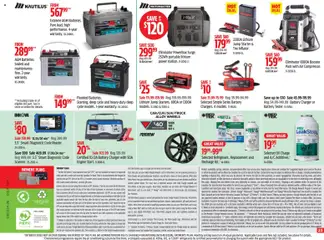 Preview of Canadian Tire weekly flyer from shop Canadian Tire valid from Aug 20, 2026 | Page: 23 | Products: Air conditioning, Bed, Battery, Oil