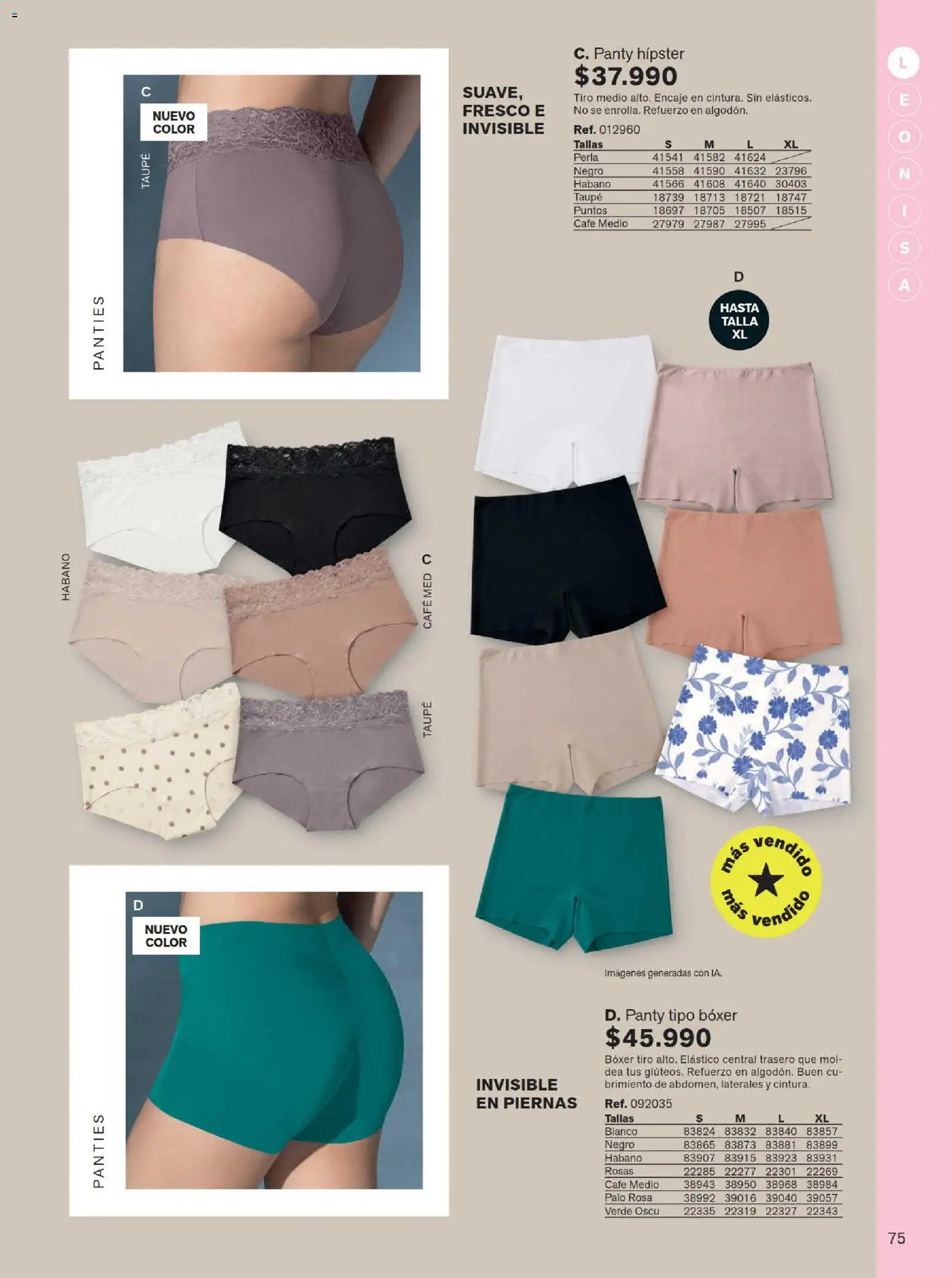 Leonisa revista - valida desde el 15/07/2026 | Página: 75 | Productos: Café