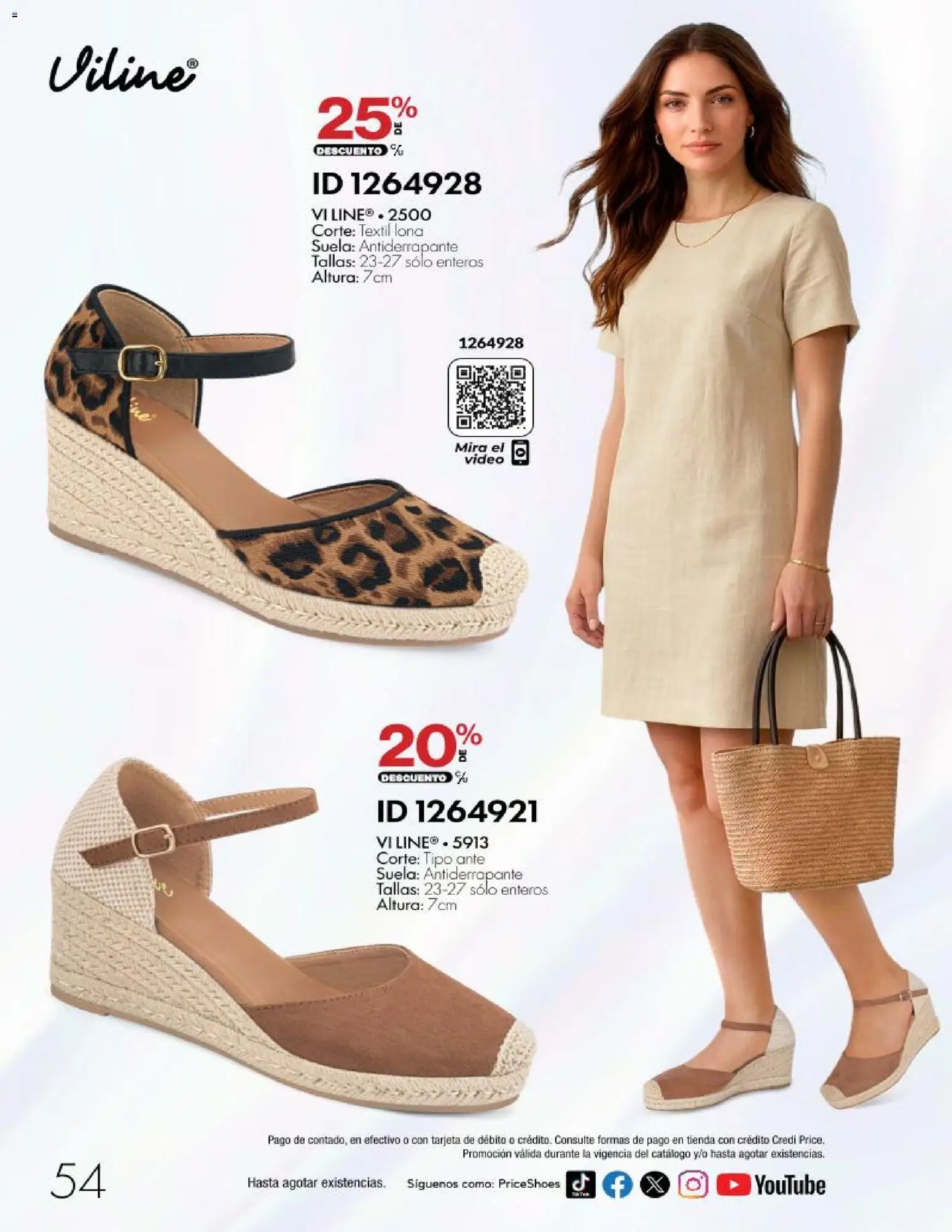 Nuevas ofertas de Price Shoes válidas en toda la República Mexicana desde el 28/10/2026. ¡Encuentra las mejores ofertas en Price Shoes catálogo 10 pagos sin intereses! | Página: 54
