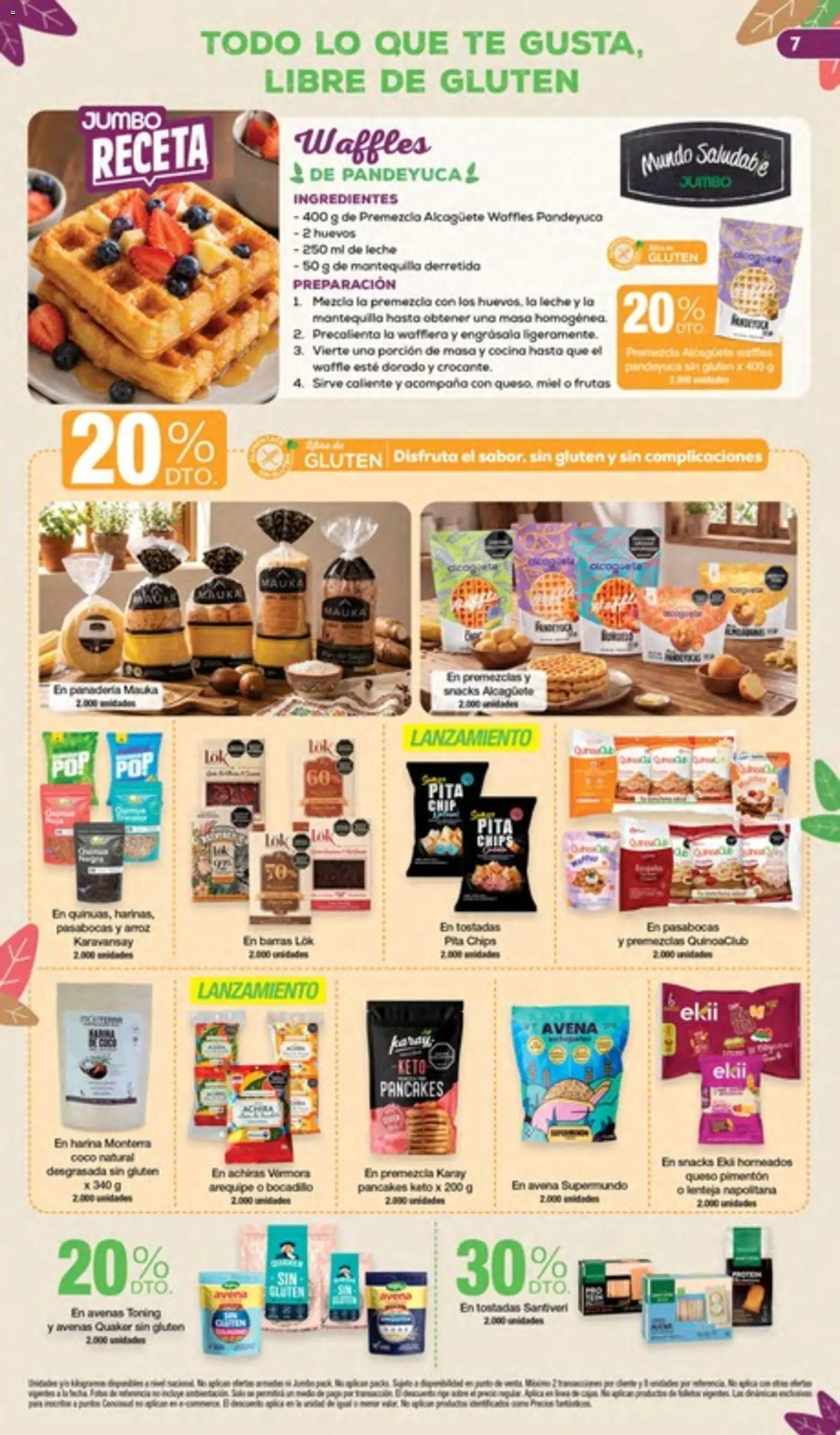 Jumbo revista - valida desde el 27/08/2026 | Página: 7 | Productos: Arroz, Ingredientes, Avena, Harina