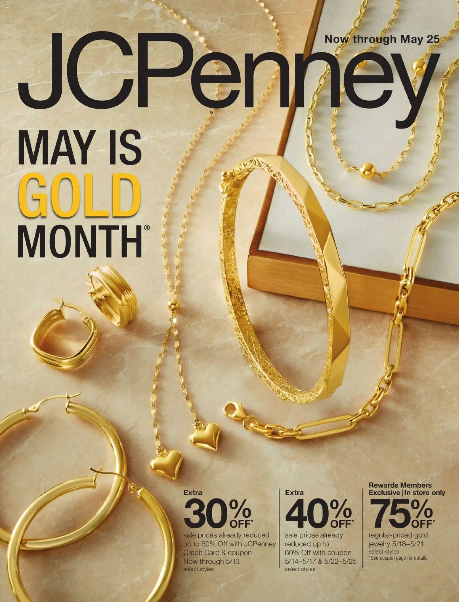 JCPenney May is Gold Month - valid from 16.05.2026 | Page: 1
