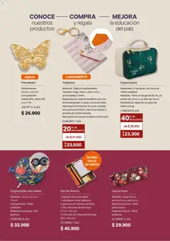Natura catálogo Ciclo 14 -  Vista previa de la revista de la tienda Natura valido desde el 02/09/2026 | Página: 172 | Productos: Prendedor, Peso, Organizador