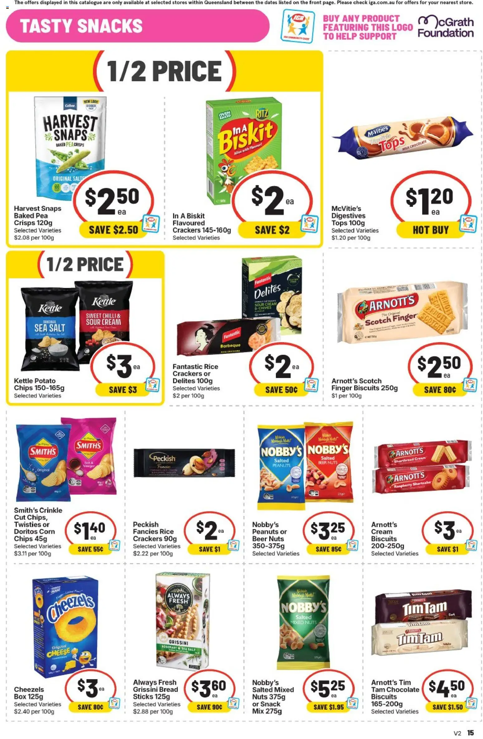 IGA catalogue - valid from 23/09/2026 | Page: 23 | Products: Sour cream, Scotch, Raspberry, Foundation