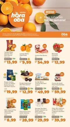 Oba Hortifruti - Ofertas da semana - Pré-Visualização do folheto da loja Oba Hortifruti, válido de 21/08/2026
