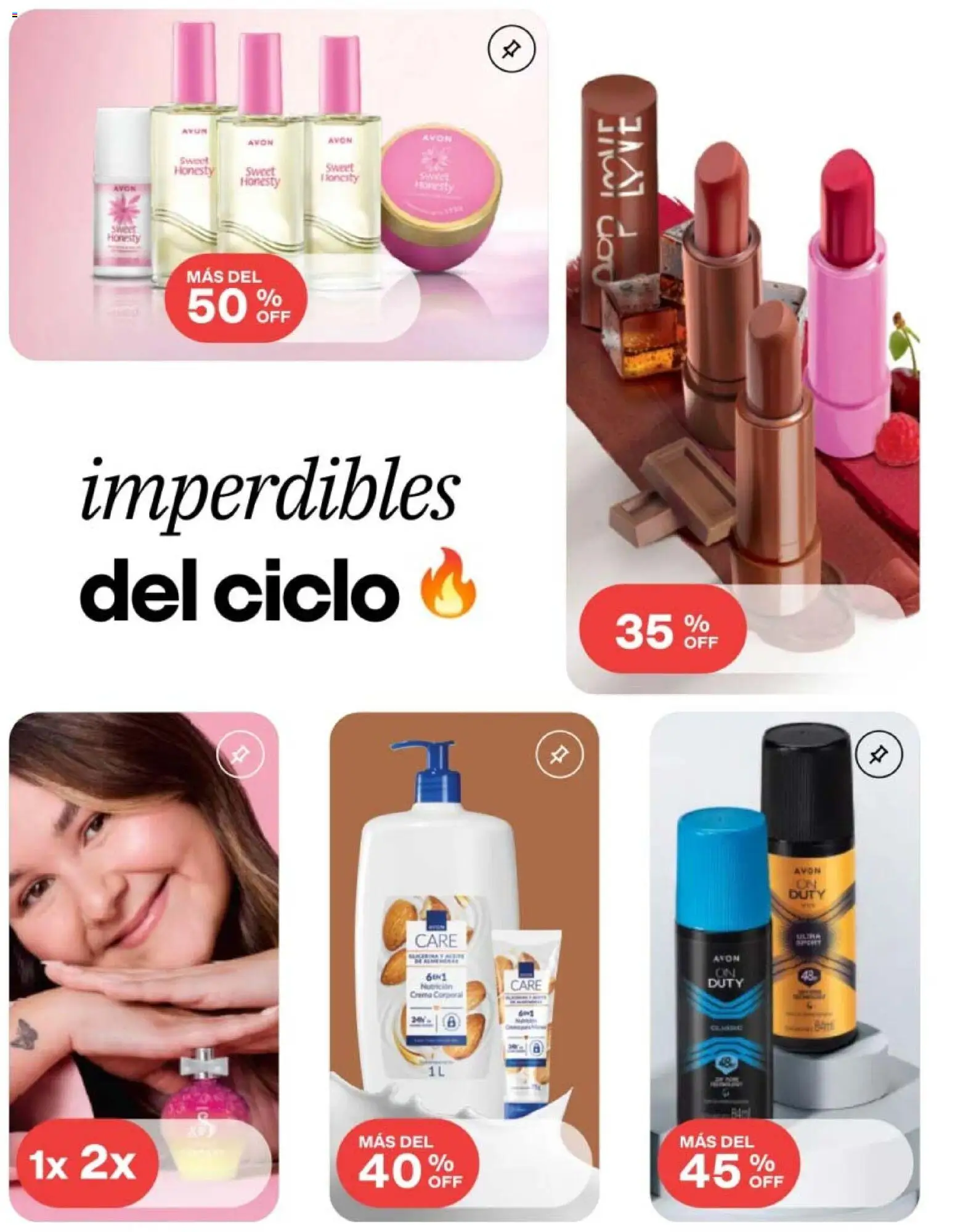 Nuevas ofertas de AVON válidas en toda la República Mexicana desde el 19.06.2026. ¡Encuentra las mejores ofertas en AVON campaña 10 2026! | Página: 2