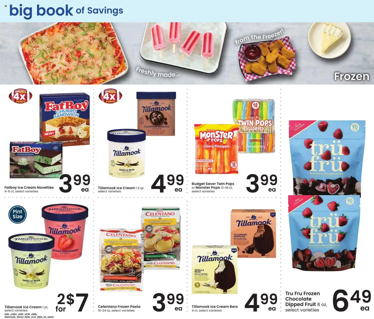 Albertsons Big Book of Savings - valid from 08/25/2026 | Page: 5 | Products: Milk, Pineapple, Fruit, Vanilla