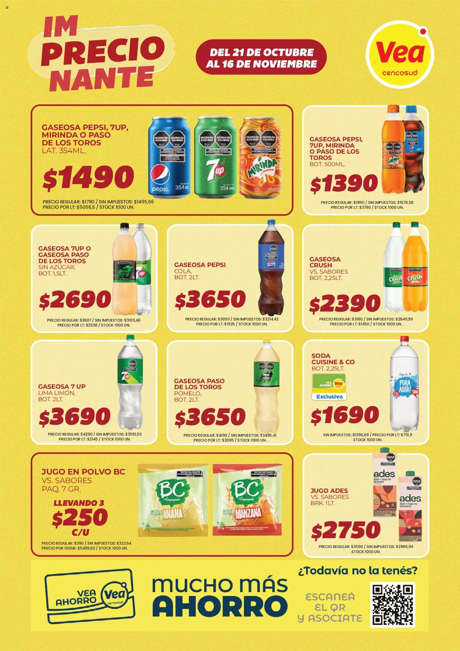 Vea - ImPRECIOnante | BsAs, NEA y Chubut │ válido desde el 21/10/2026 | Página: 7