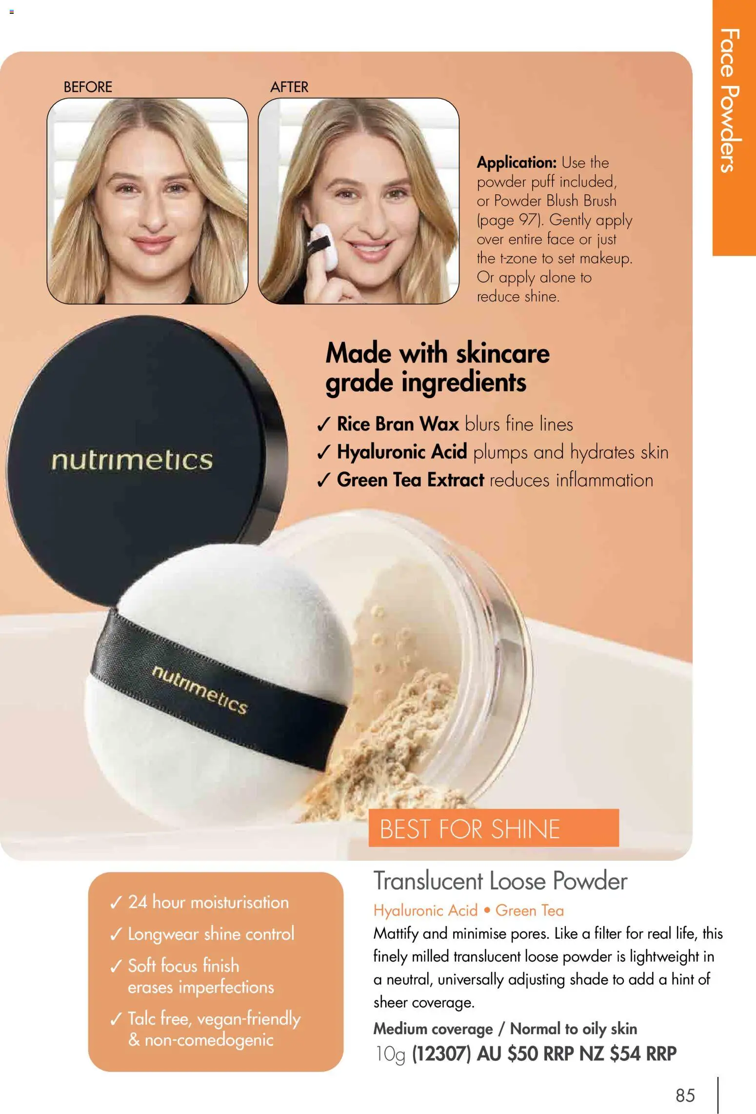 Nutrimetics catalogue - valid from 01/01/2026 | Page: 85 | Products: Brush, Rice, Tea, Green tea
