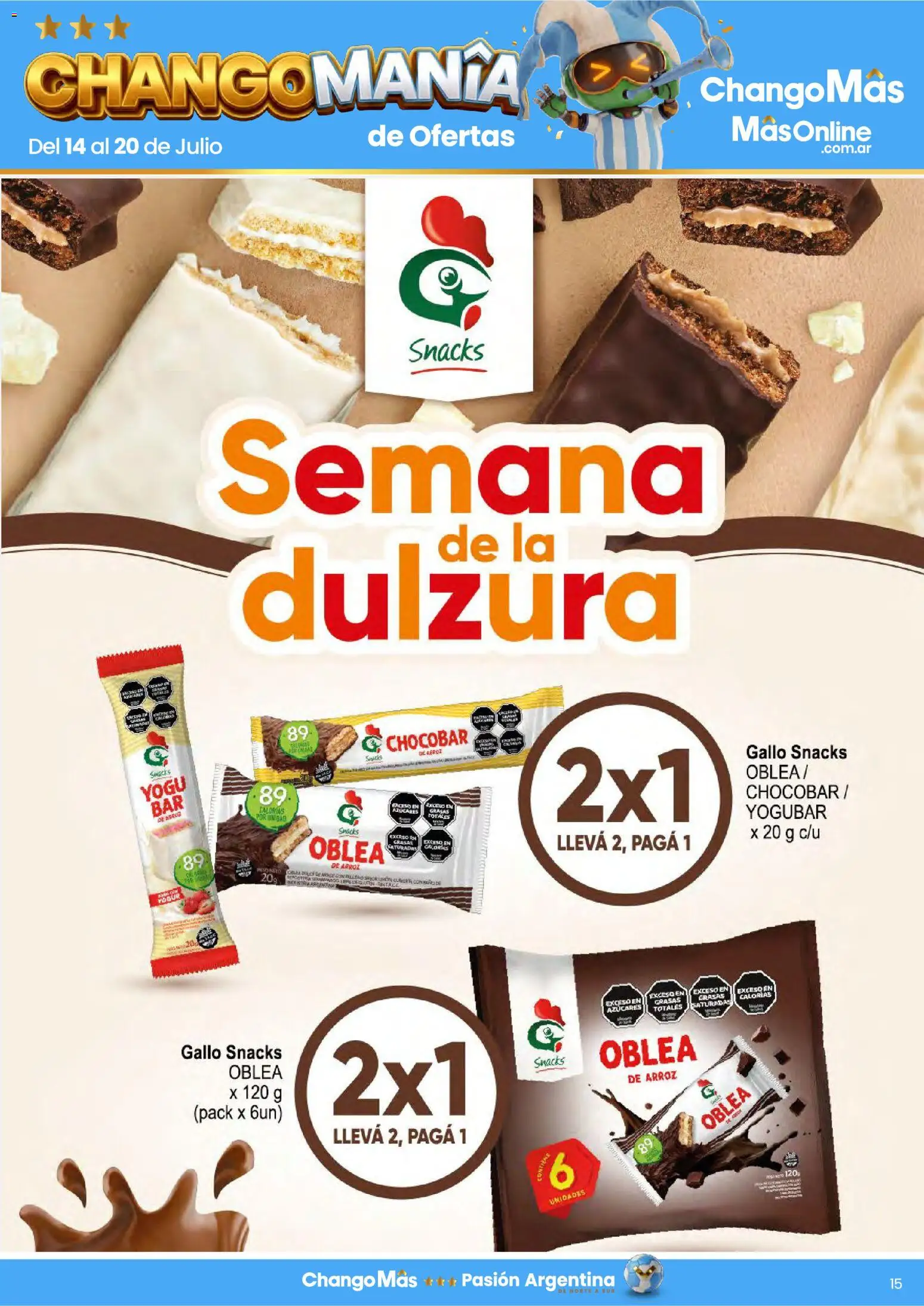 Changomas Especial dulzura │ válido desde el 14/07/2026 | Página: 12 | Productos: Arroz