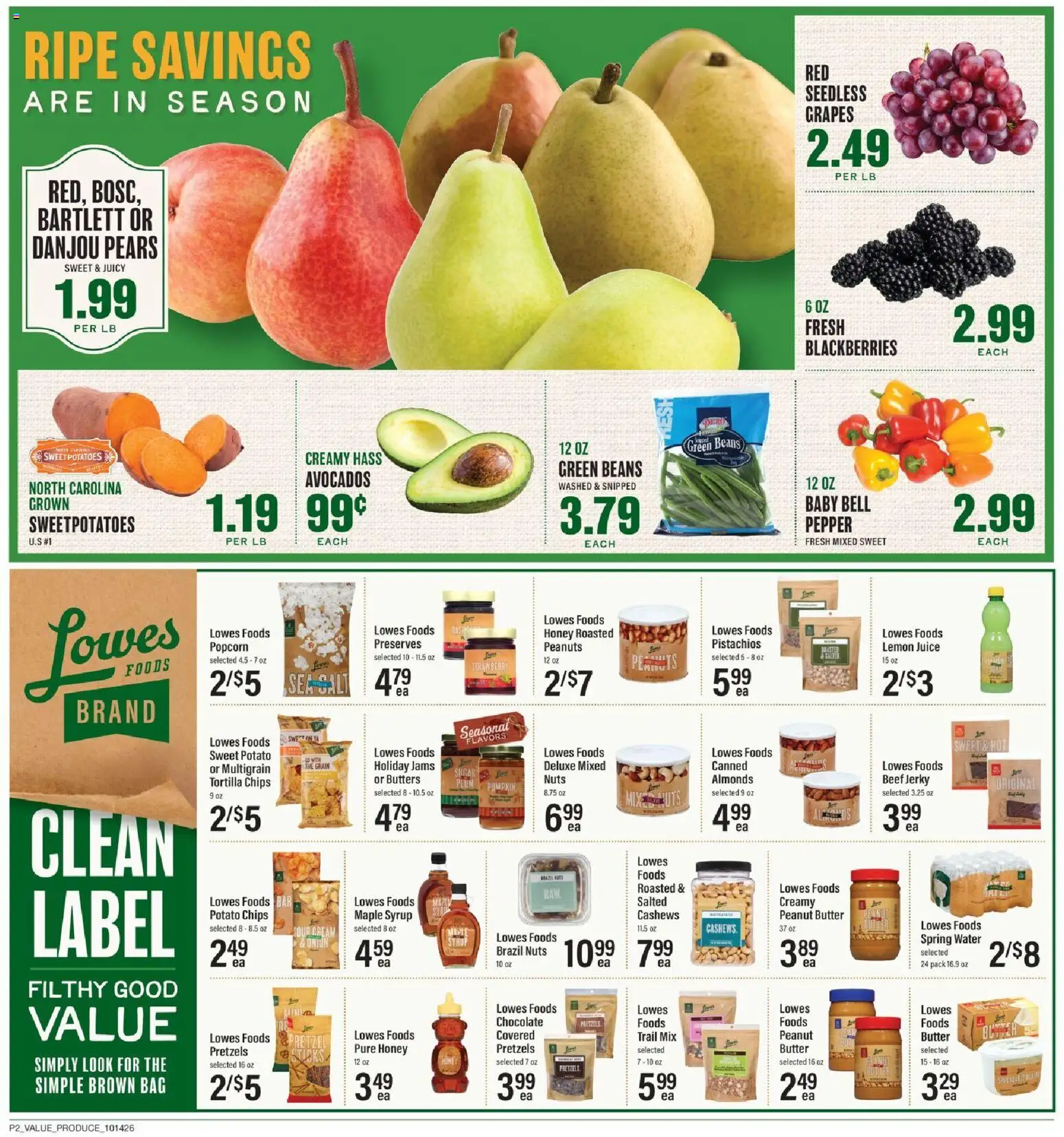 Lowes Foods Weekly Ad - valid from 10/14/2026 | Page: 3