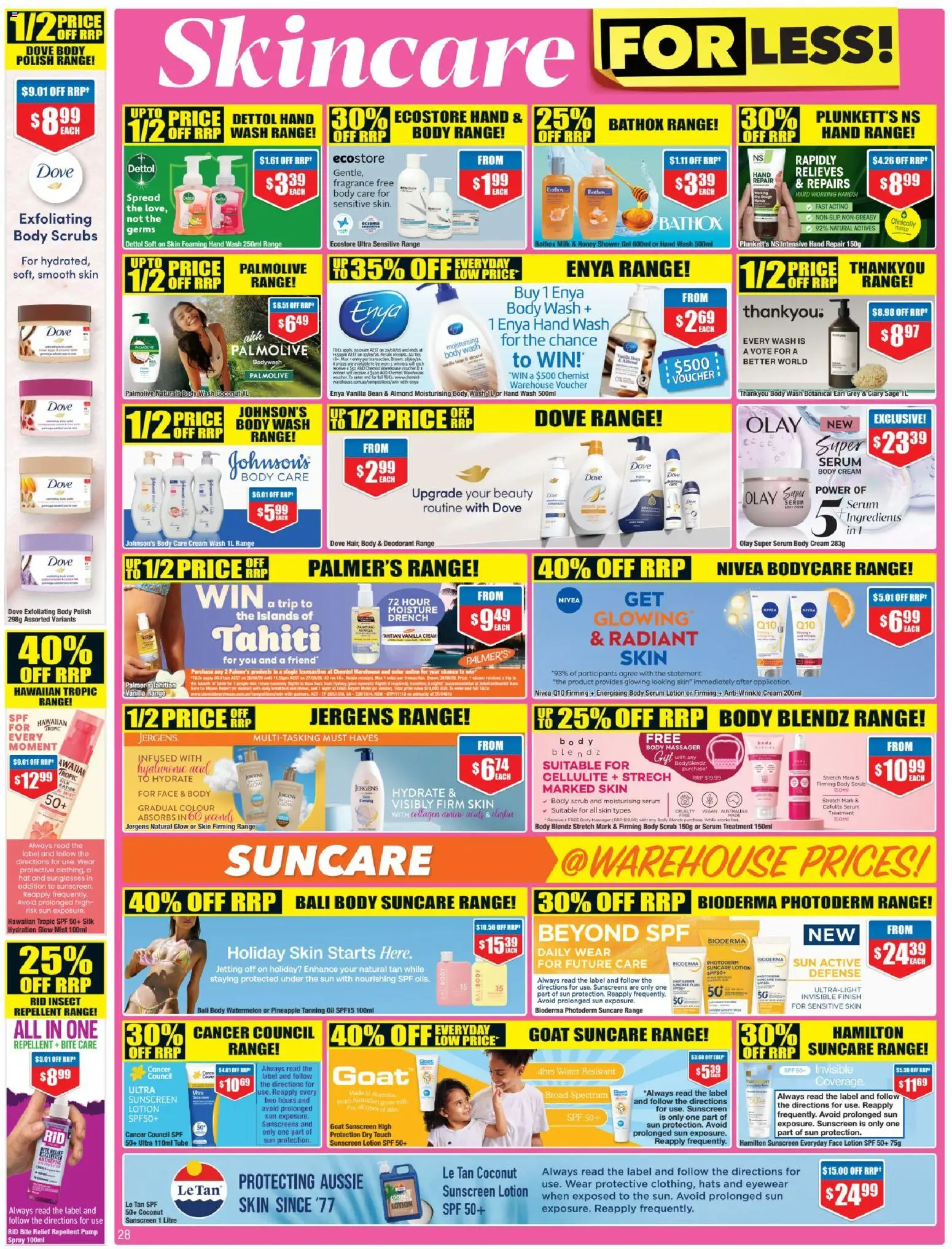 Chemist Warehouse catalogue - valid from 20/08/2026 | Page: 28 | Products: Scrub, Watermelon, Treatment, Hand wash