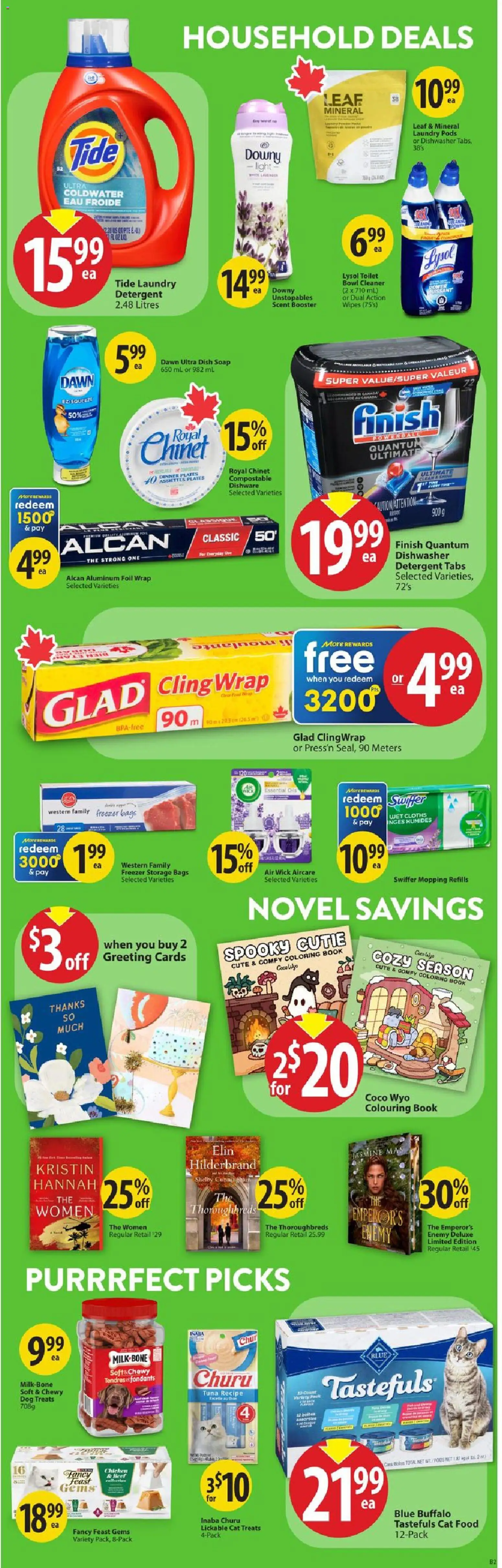 Save on foods flyer valid from Oct 1, 2026 | Page: 32