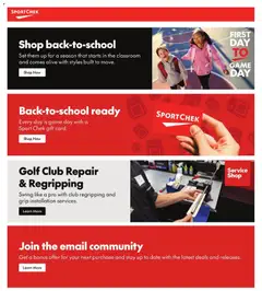 Preview of Sport Chek weekly flyer / circulaire from shop Sport Chek valid from Jul 23, 2026 | Page: 9 | Products: Game