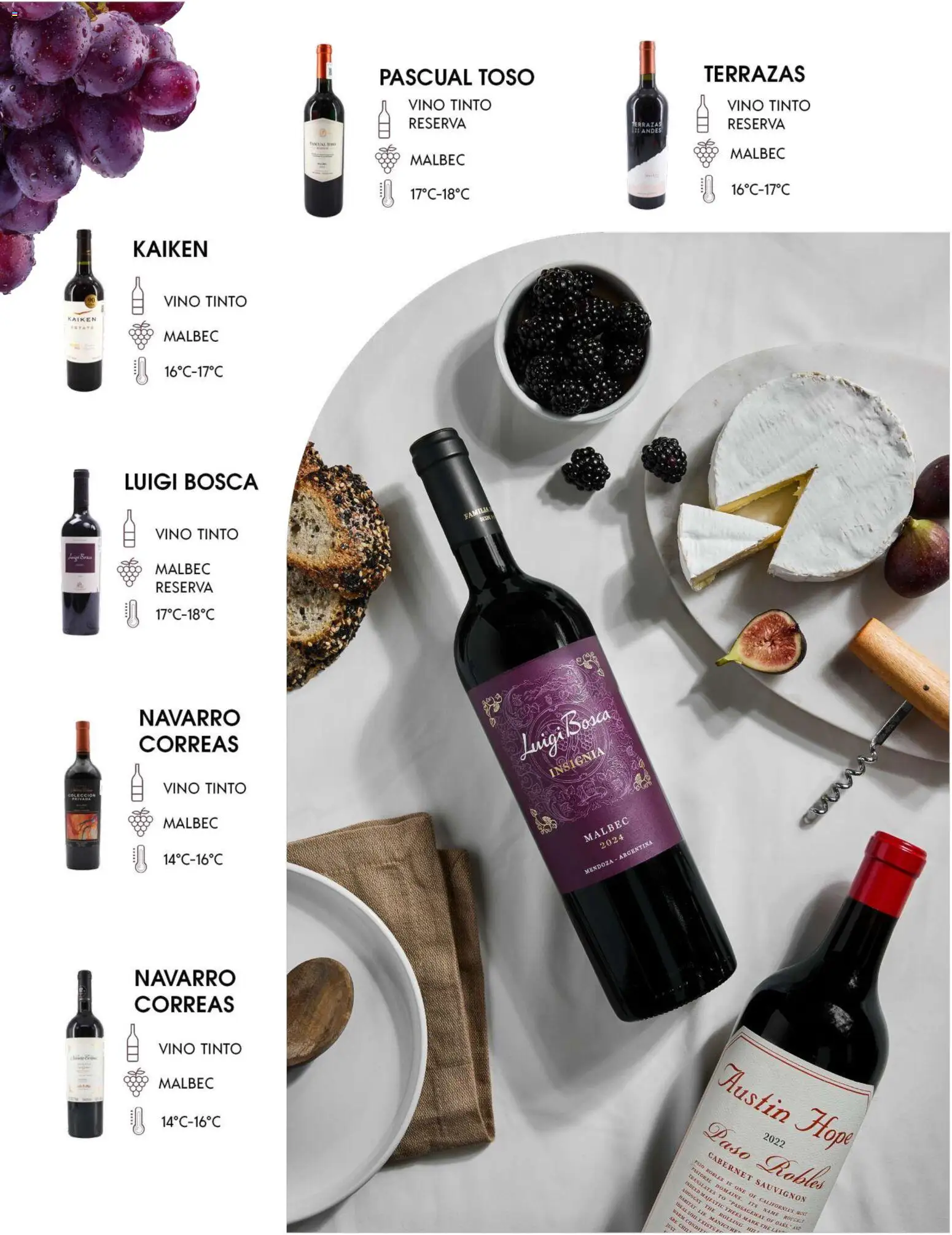 Nuevas ofertas de Alsuper válidas en toda la República Mexicana desde el 29/09/2026. ¡Encuentra las mejores ofertas en Alsuper folleto Festival del Vino! | Página: 3 | Productos: Vino tinto, Vino