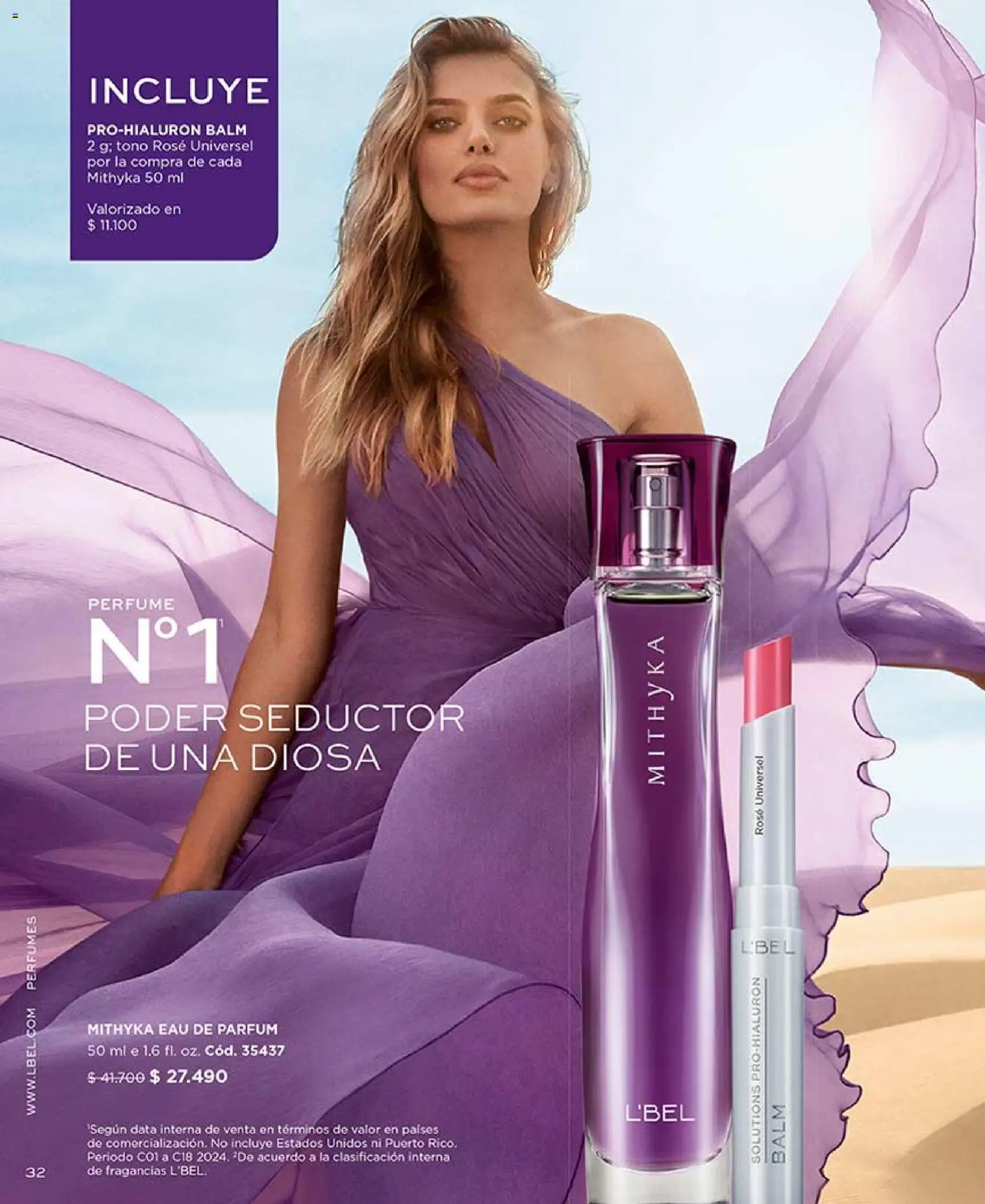 Catálogo L'Bel Campaña 9 │ válido desde el 17.05.2026 | Página: 32 | Productos: Perfume