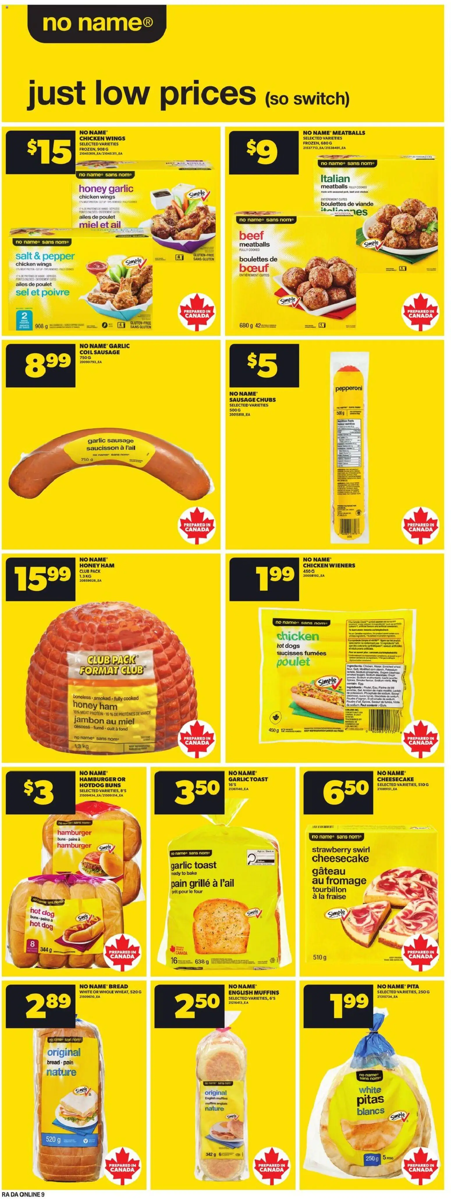 Atlantic Superstore flyer valid from 07.05.2026 | Page: 19 | Products: Beef, Bread, Ham, Chicken