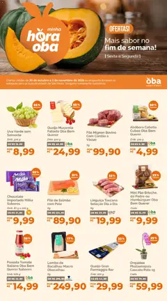 Oba Hortifruti - Ofertas da semana - Pré-Visualização do folheto da loja Oba Hortifruti, válido de 30/10/2026