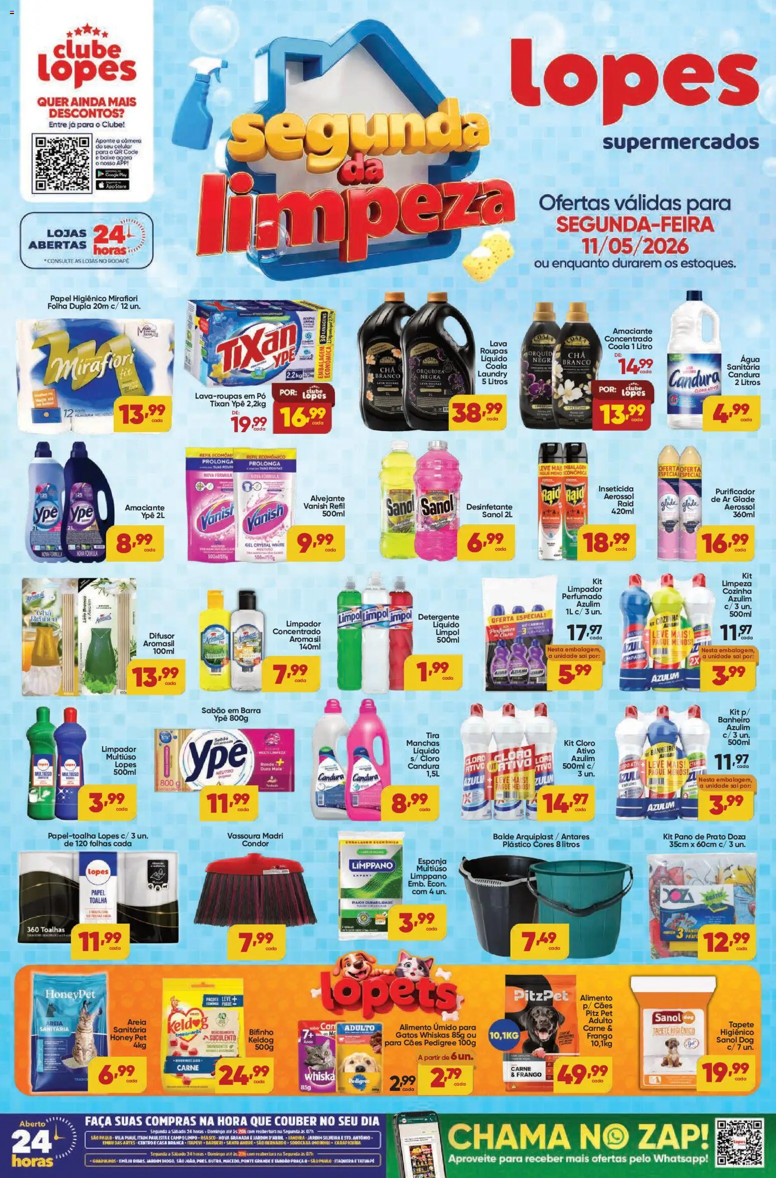Lopes Supermercados - Ofertas da semana de 11/05/2026 ? Não perca as melhores promoções! | Brasil