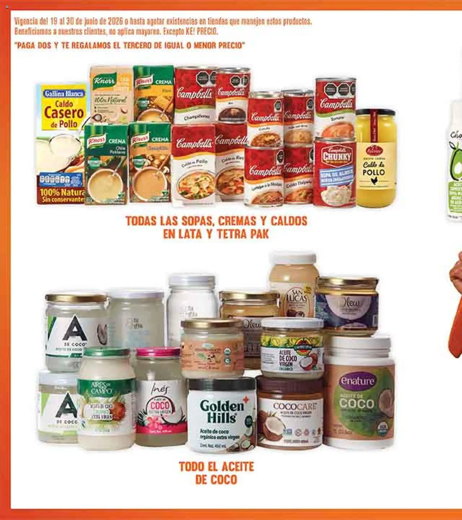 Nuevas ofertas de La Comer válidas en toda la República Mexicana desde el 19.06.2026. ¡Encuentra las mejores ofertas en La Comer folleto! | Página: 4