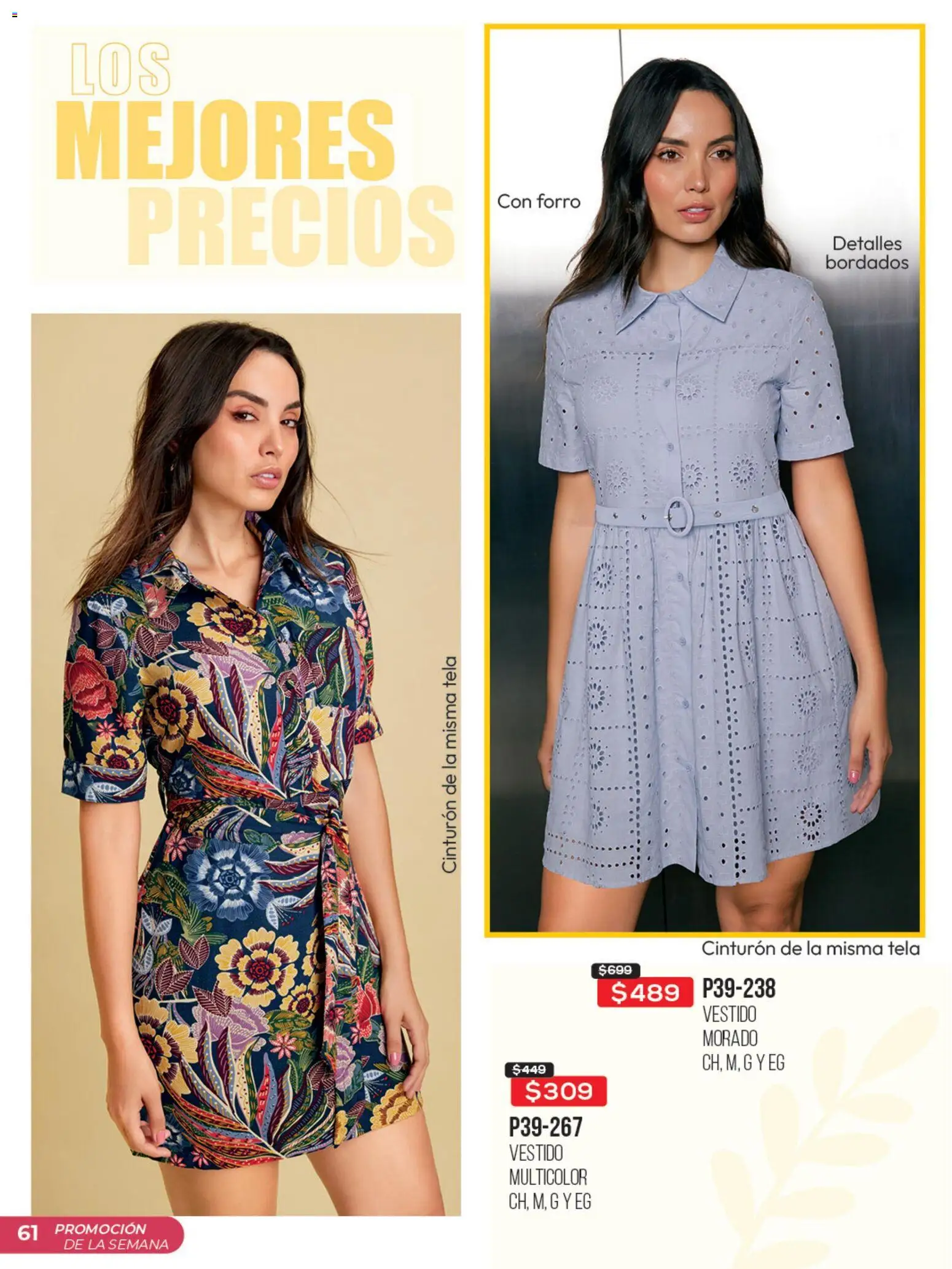 Nuevas ofertas de Cklass válidas en toda la República Mexicana desde el 30.03.2026. ¡Encuentra las mejores ofertas en Cklass catálogo Promo semanal! | Página: 62 | Productos: Cinturón, Vestido