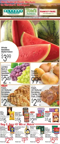 Preview of Family Fare weekly ads valid from 08/23/2026