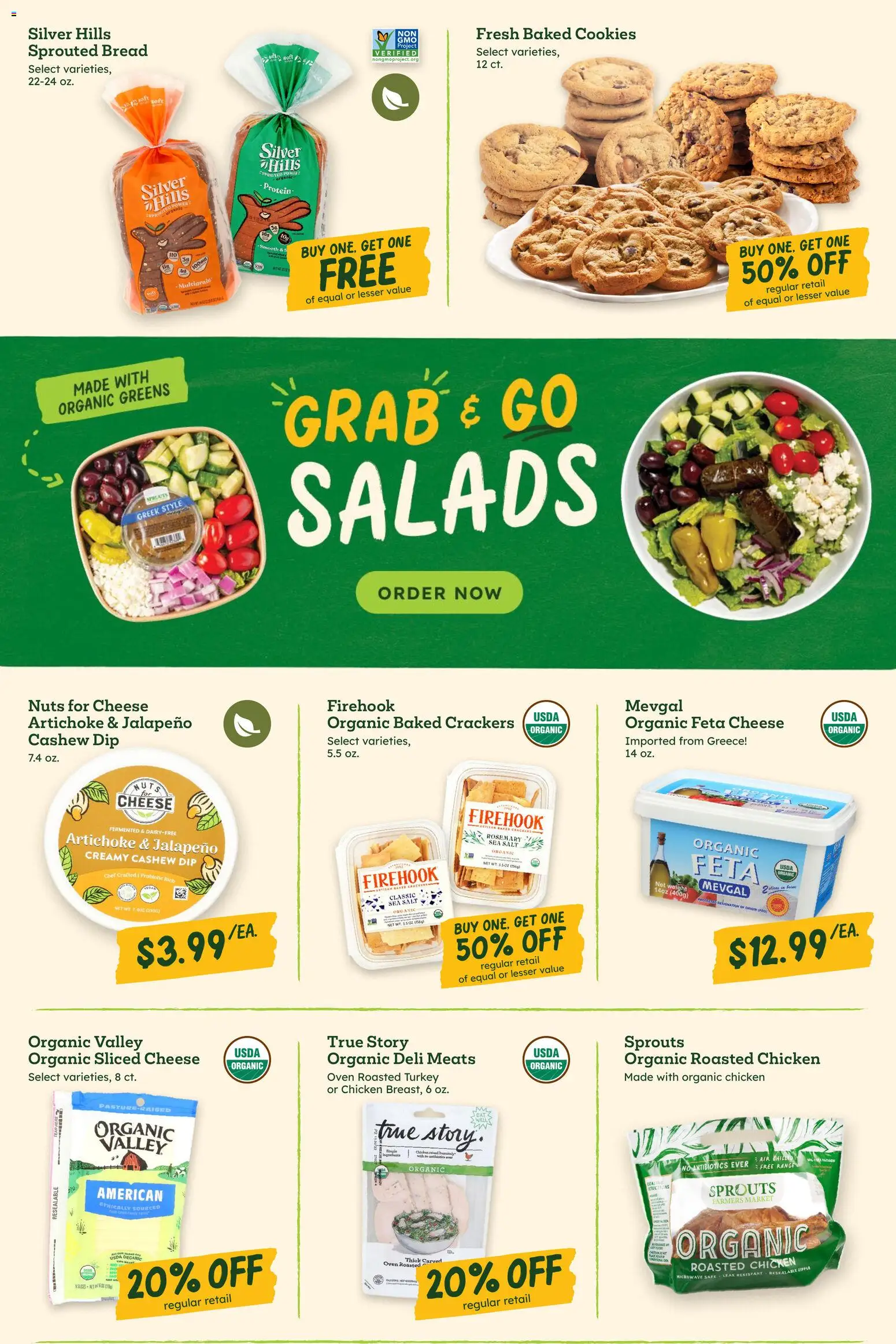 Sprouts Weekly Ad - valid from 06/24/2026 | Page: 8 | Products: Bread, Microwave, Nuts, Salt