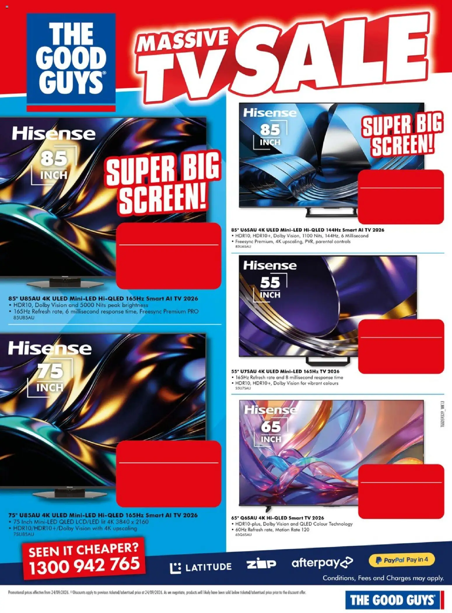 The Good Guys catalogue - valid from 24/09/2026 | Page: 4