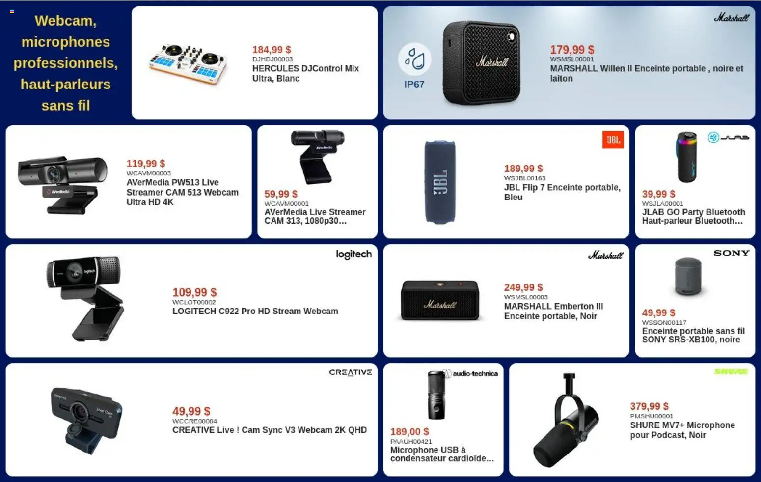 Canada Computers flyer valid from Jul 28, 2026 | Page: 11 | Products: Microphone
