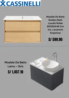 Vista previa de folleto Cassinelli catálogo de la Cassinelli válido desde 27/08/2026 | Página: 2 | Productos: Baño, Mueble de baño