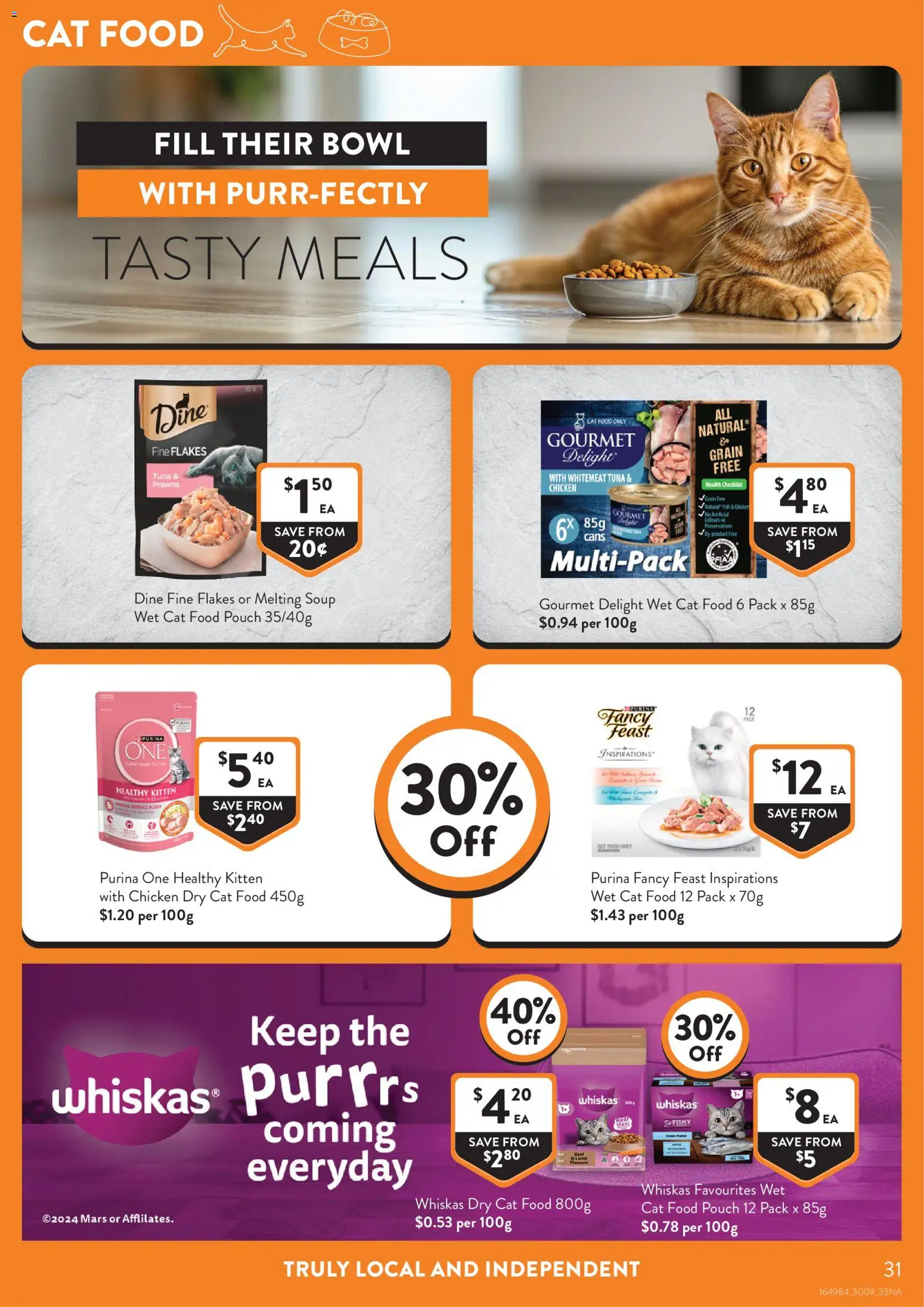 Foodworks catalogue - valid from 30/09/2026 | Page: 31 | Products: Chicken, Prawns, Soup, Tuna