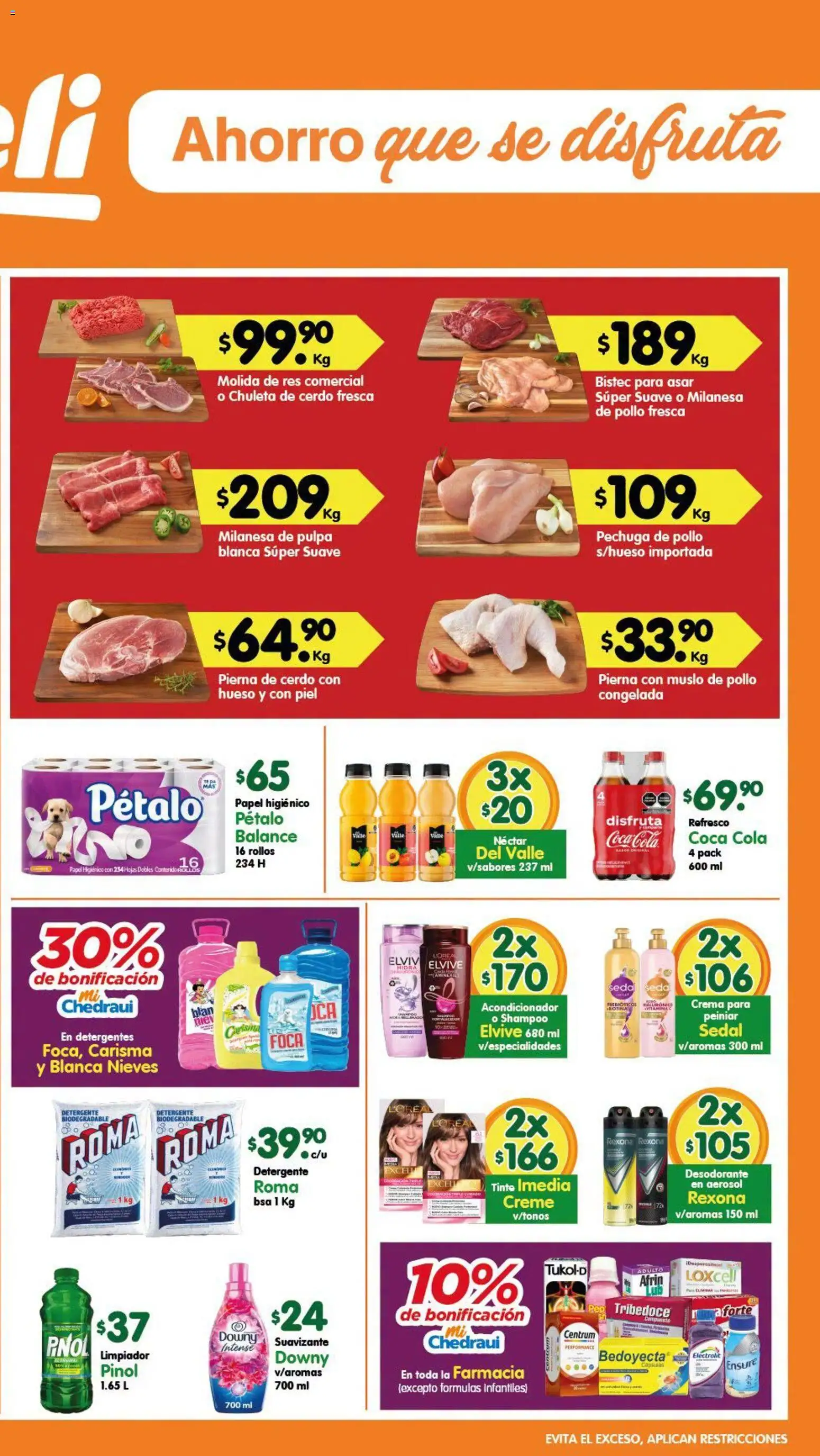 Nuevas ofertas de Arteli válidas en toda la República Mexicana desde el 21/08/2026. ¡Encuentra las mejores ofertas en Arteli folleto Tuxpan! | Página: 2 | Productos: Pollo, Pierna de cerdo, Papel higiénico, Acondicionador