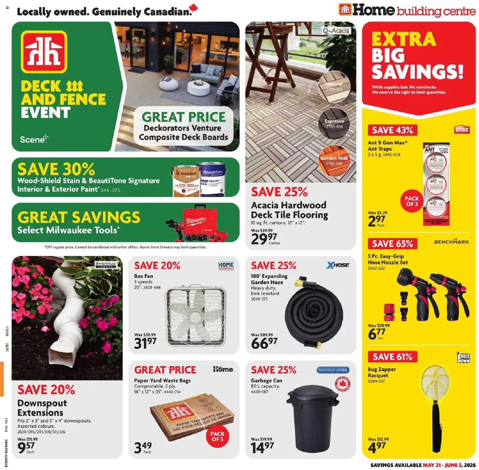 Amazing Specials This Week at Home Hardware flyer – NL from 21 May 2026!