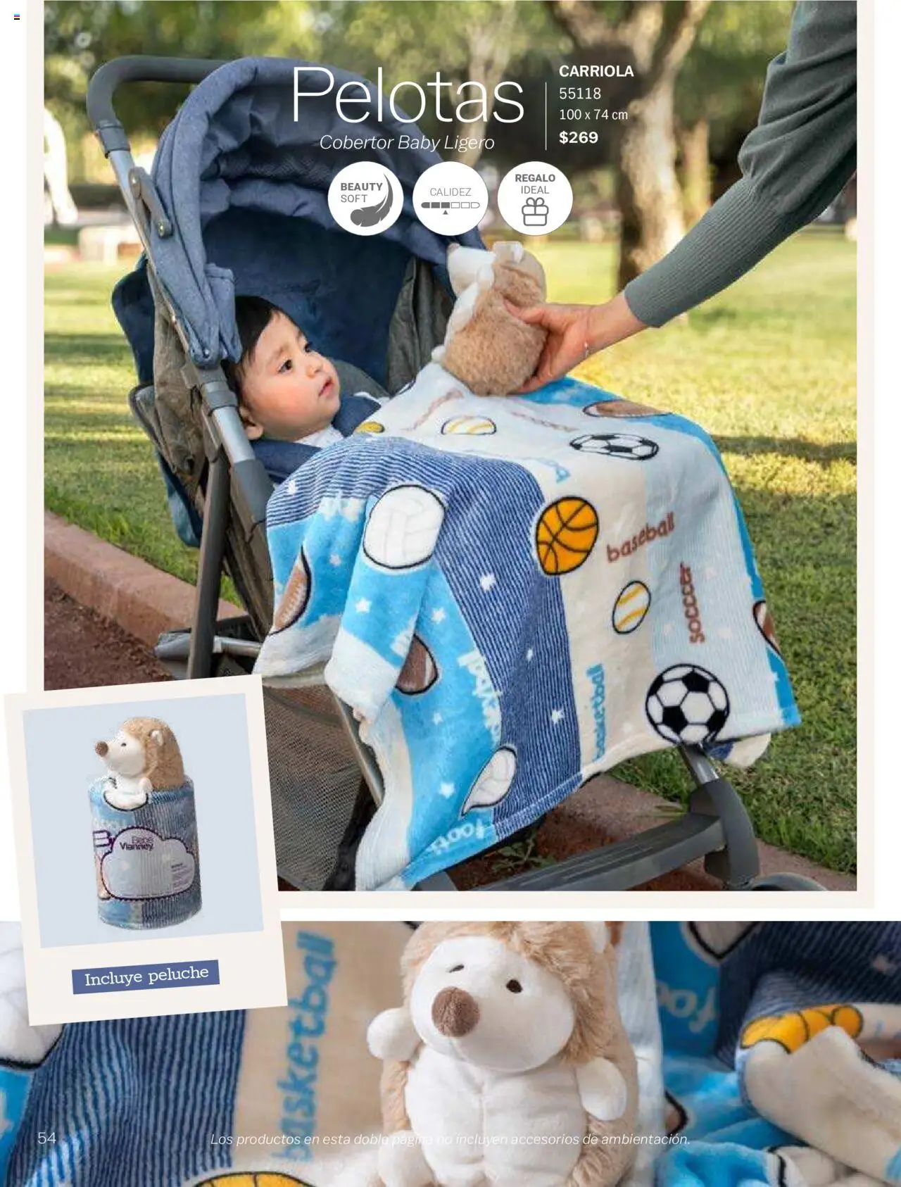 Nuevas ofertas de Vianney válidas en toda la República Mexicana desde el 15/08/2025. ¡Encuentra las mejores ofertas en Vianney - Catálogo Bebé! | Página: 56 | Productos: Carriola, Cobertor