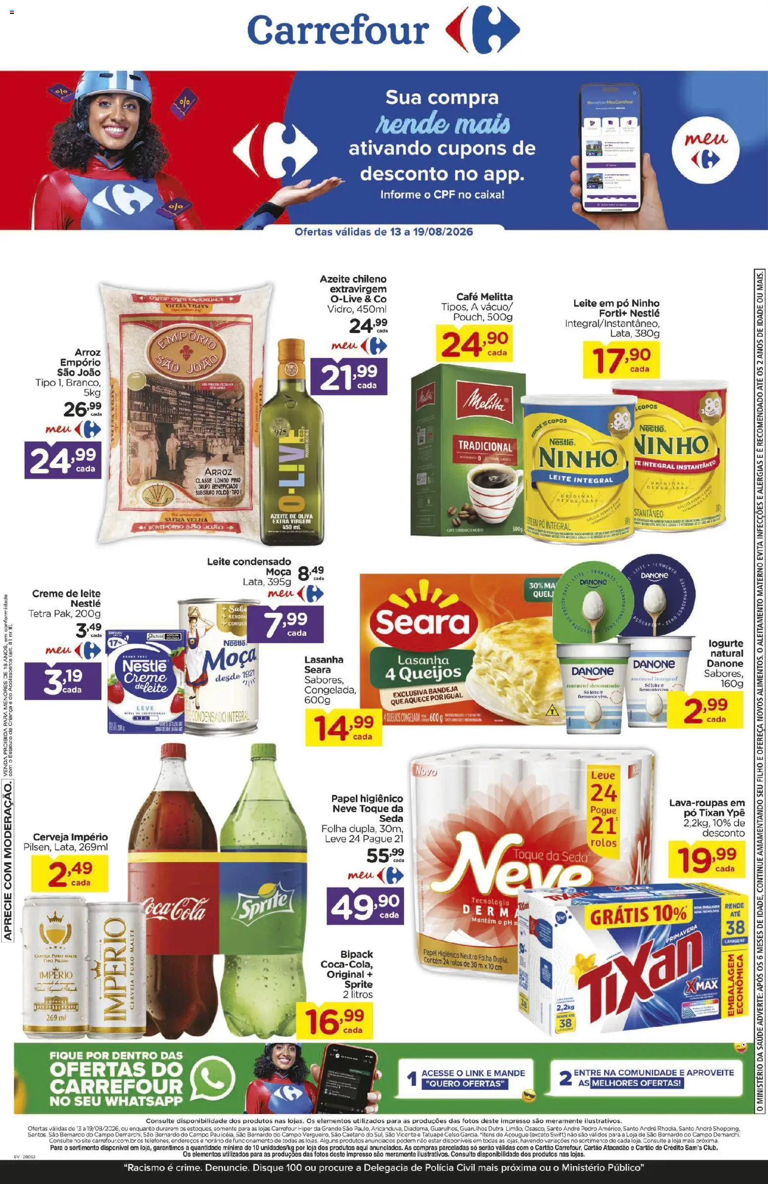 Carrefour Folheto - válido de 13/08/2026 | Página: 1