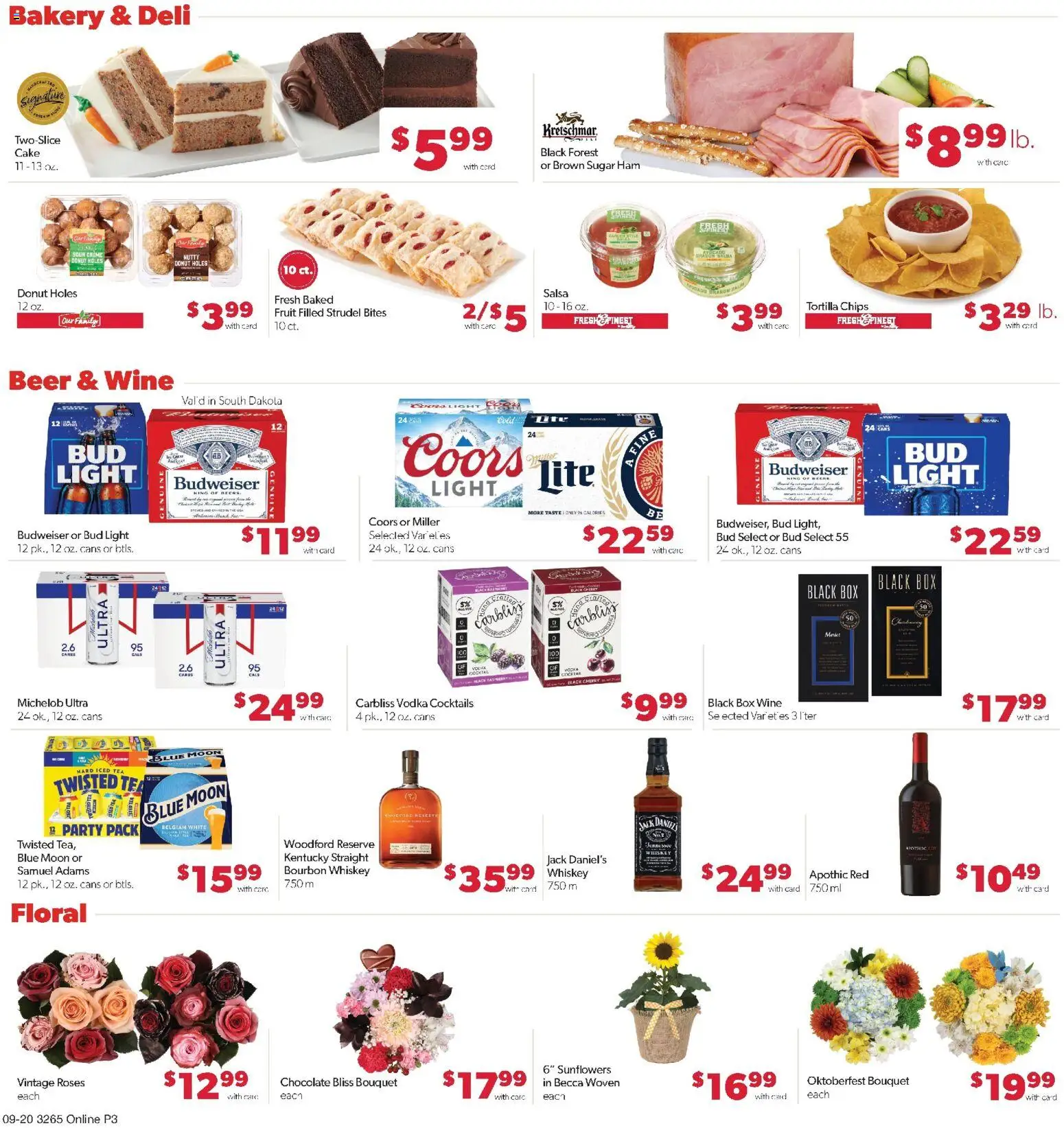 Family Fare Weekly Ad - SD - valid from 09/20/2026 | Page: 7 | Products: Wine, Vodka, Sugar, Cocktails