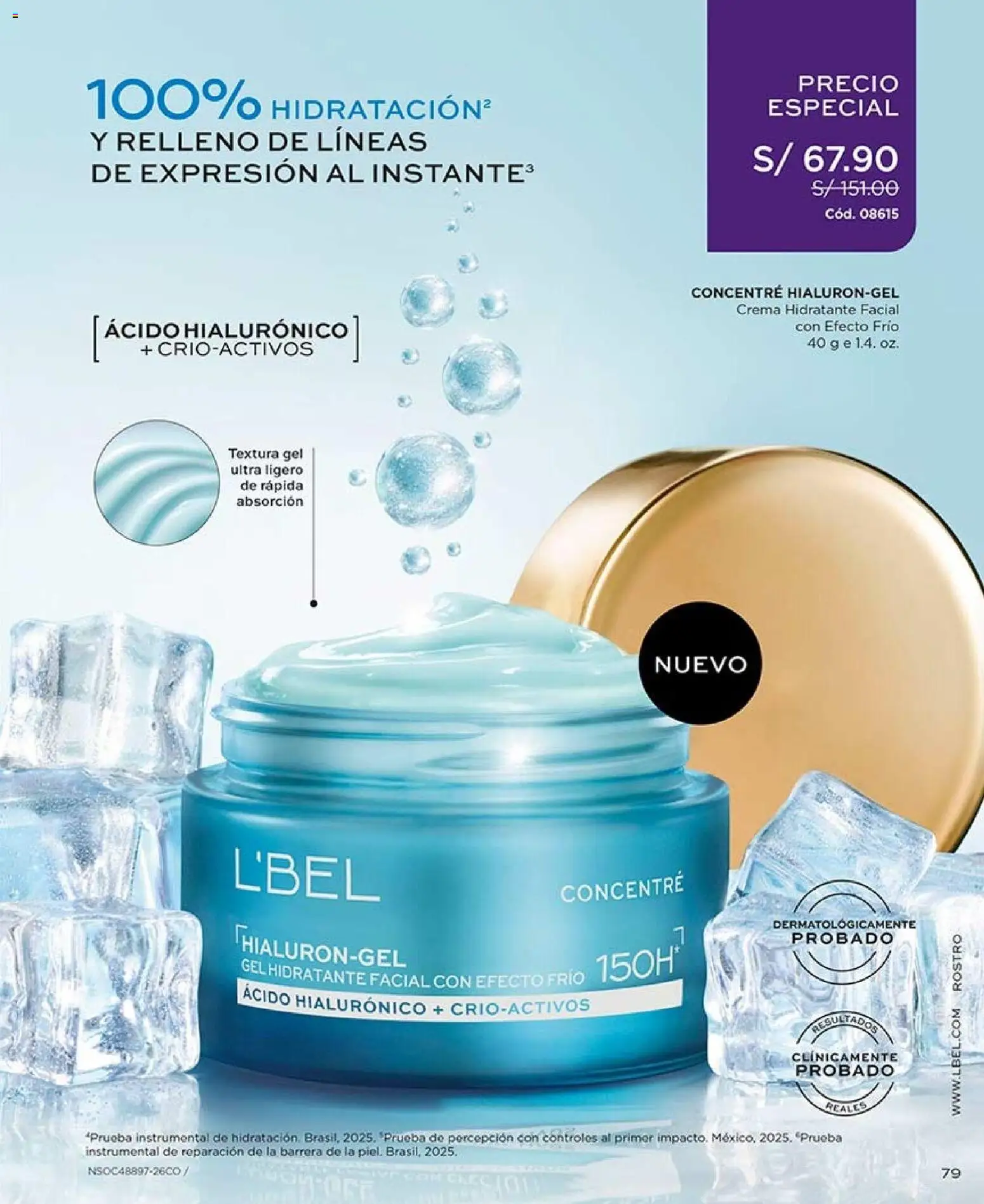 Catálogo L'Bel válido desde 22/08/2026 | Página: 79 | Productos: Crema