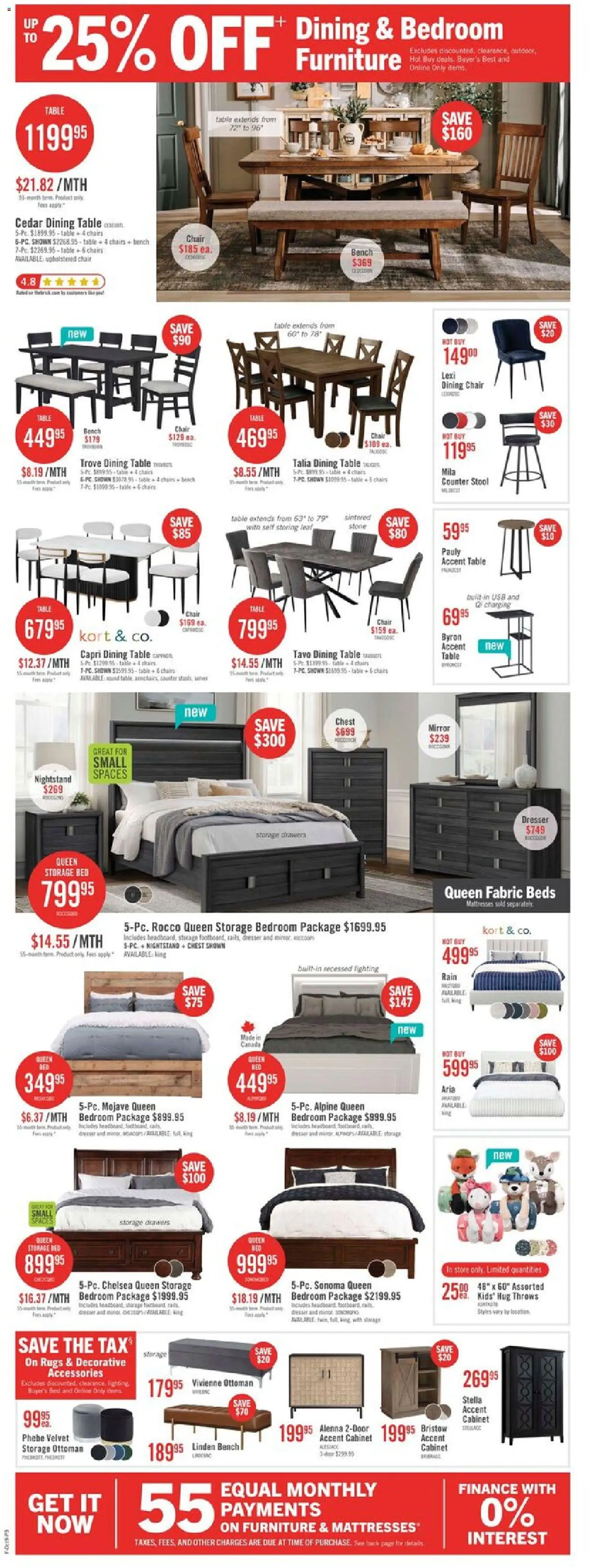 The Brick flyer valid from Oct 9, 2026 | Page: 11