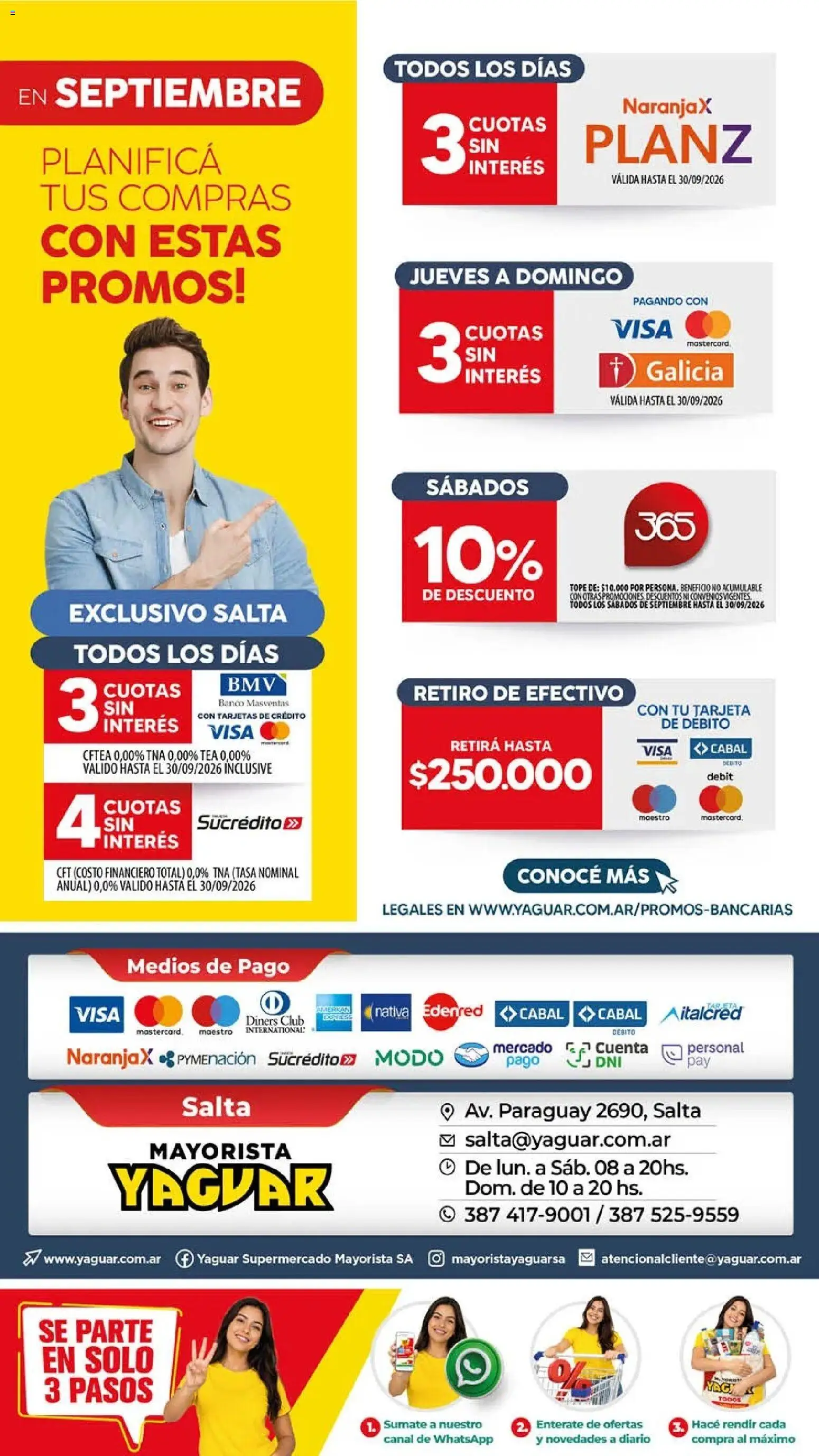 Yaguar - Oferta Semanal Salta │ válido desde el 28/09/2026 | Página: 21