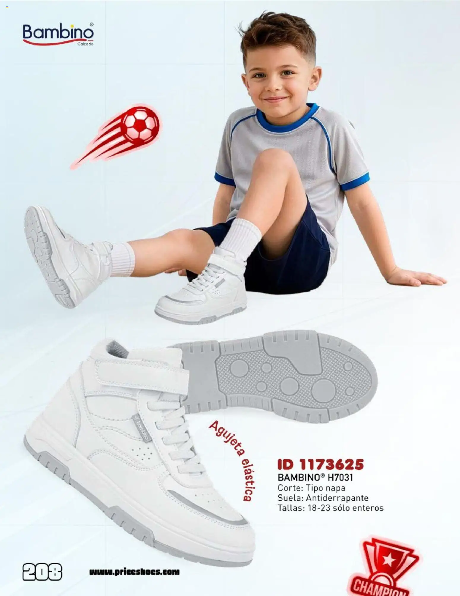Nuevas ofertas de Price Shoes válidas en toda la República Mexicana desde el 12.06.2026. ¡Encuentra las mejores ofertas en Price Shoes catálogo Escolar! | Página: 208