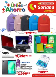 Vista previa de Soriana Más útiles más ahorro Mercado Nacional, nuevo folleto de la tienda, válido en México a partir del 13/08/2026