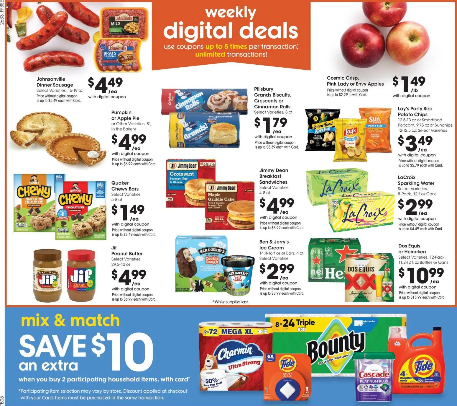 Fry's Food Weekly Ad - valid from 09/16/2026 | Page: 2 | Products: Bakery, Croissant, Cream, Dough
