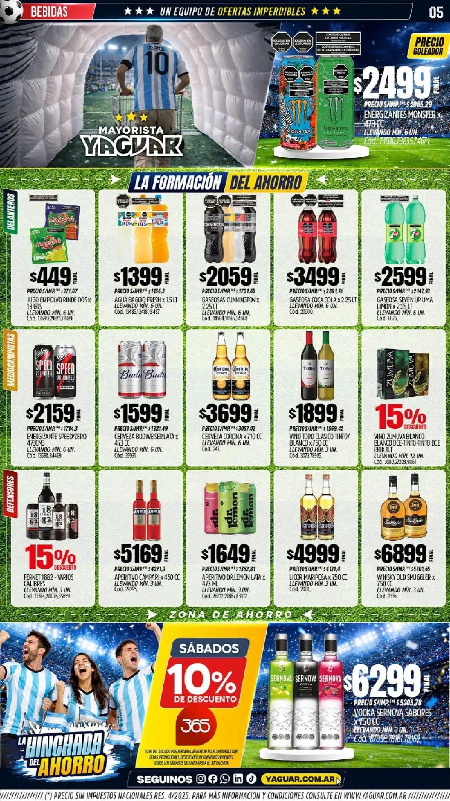 Yaguar - Oferta Semanal Chaco │ válido desde el 22/06/2026 | Página: 4