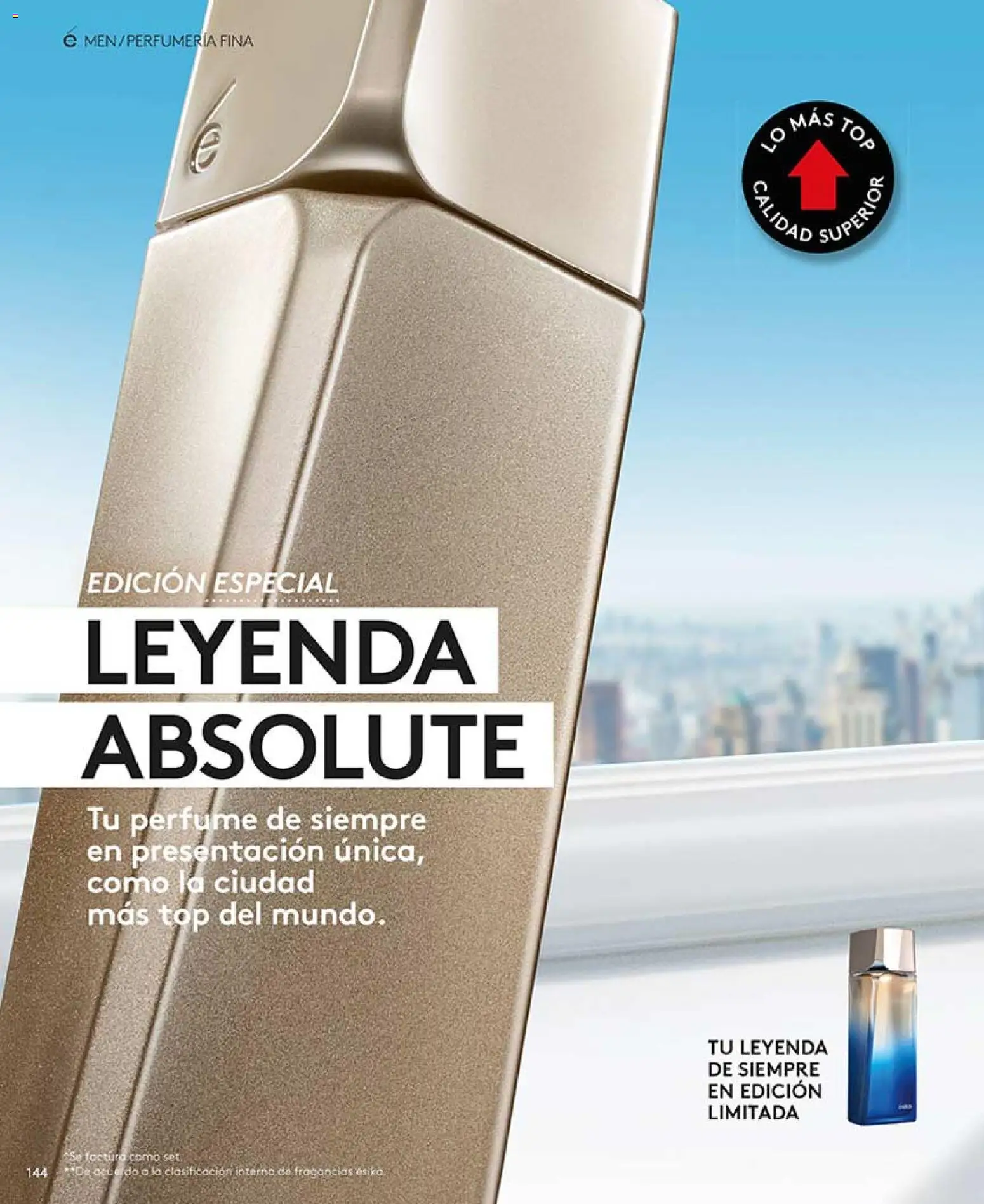 Ésika revista - valida desde el 13.03.2026 | Página: 144 | Productos: Perfume, Top