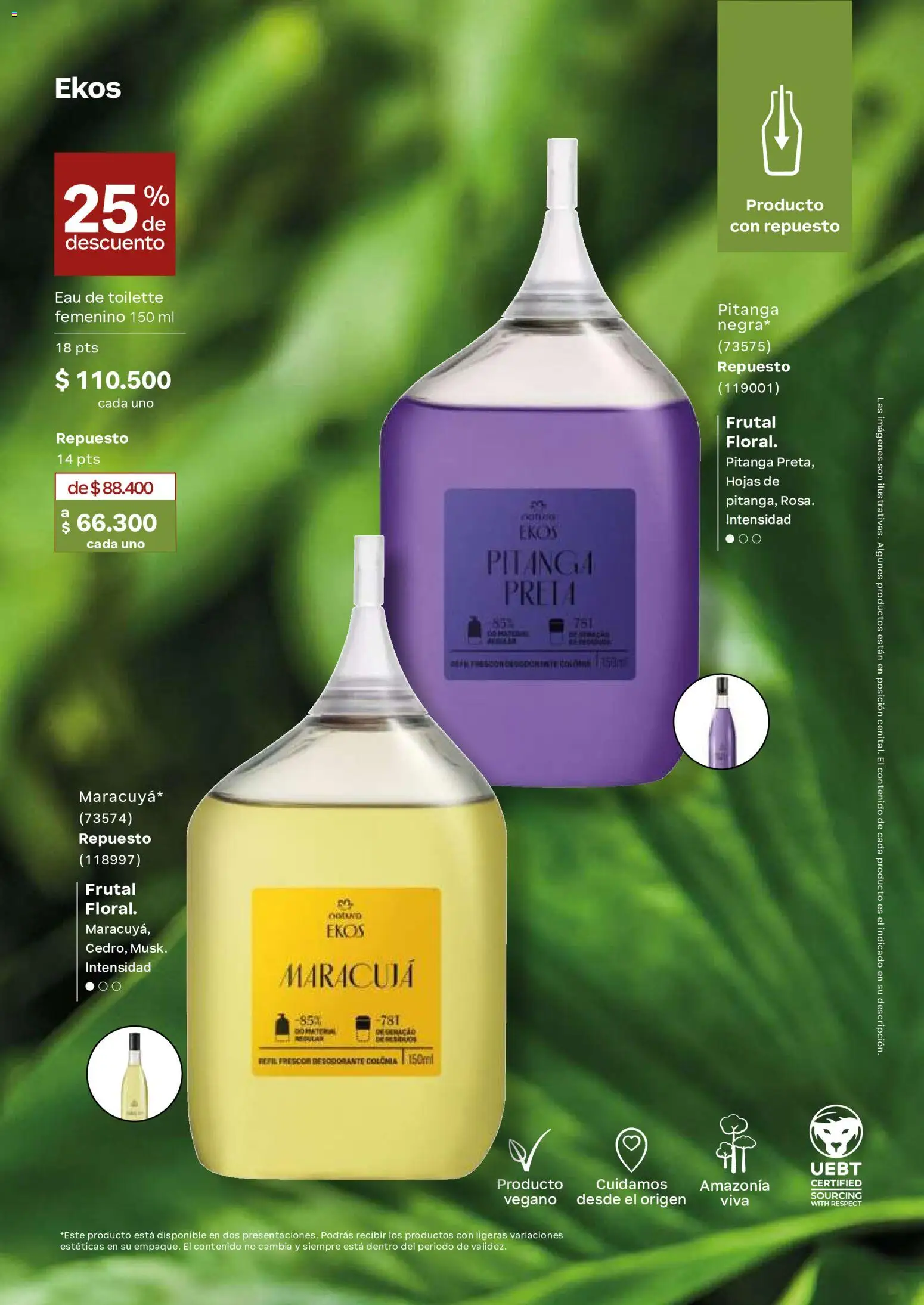 Natura revista - valida desde el 02/09/2026 | Página: 39 | Productos: Eau de toilette, Desodorante