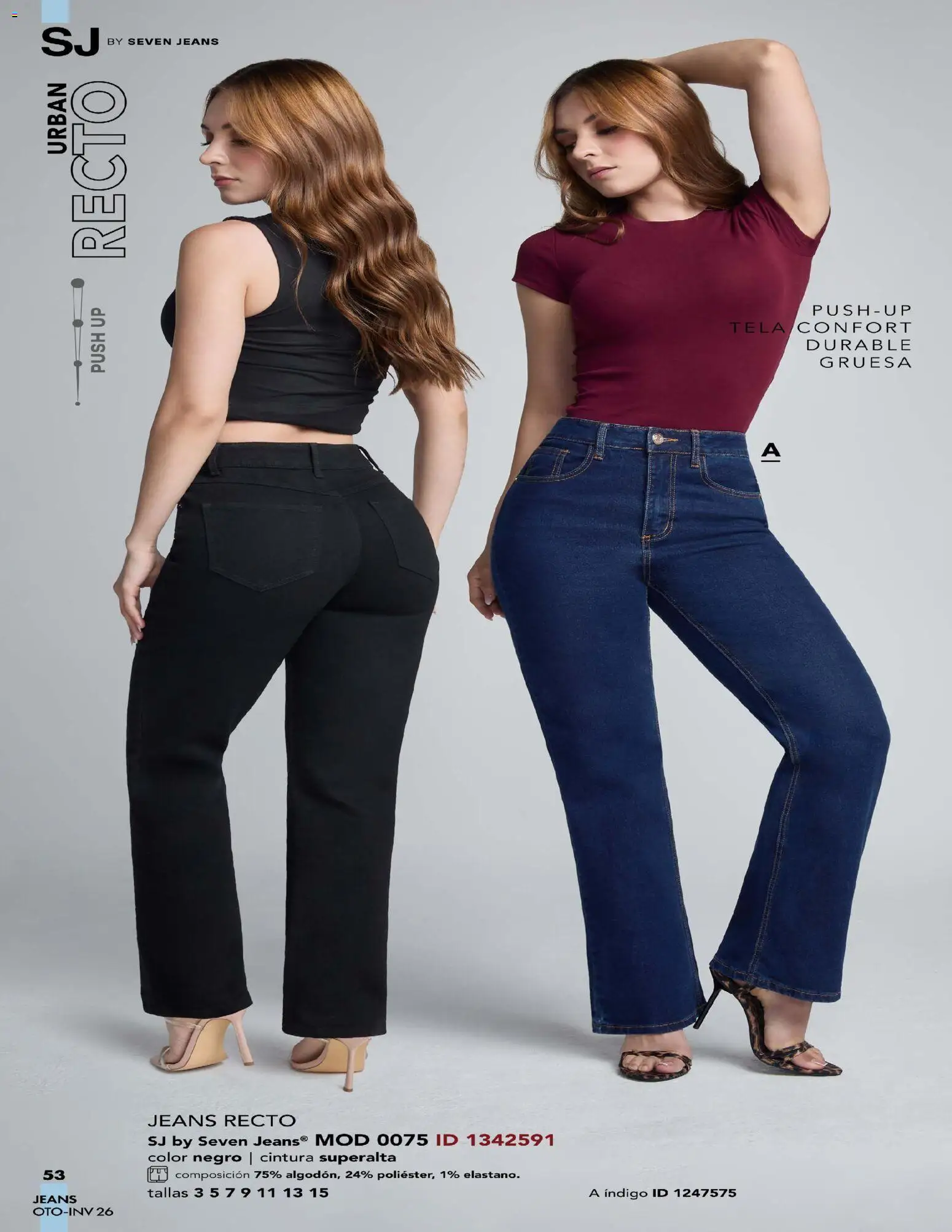 Nuevas ofertas de Price Shoes válidas en toda la República Mexicana desde el 03/08/2026. ¡Encuentra las mejores ofertas en Price Shoes catálogo Seven Jeans! | Página: 53