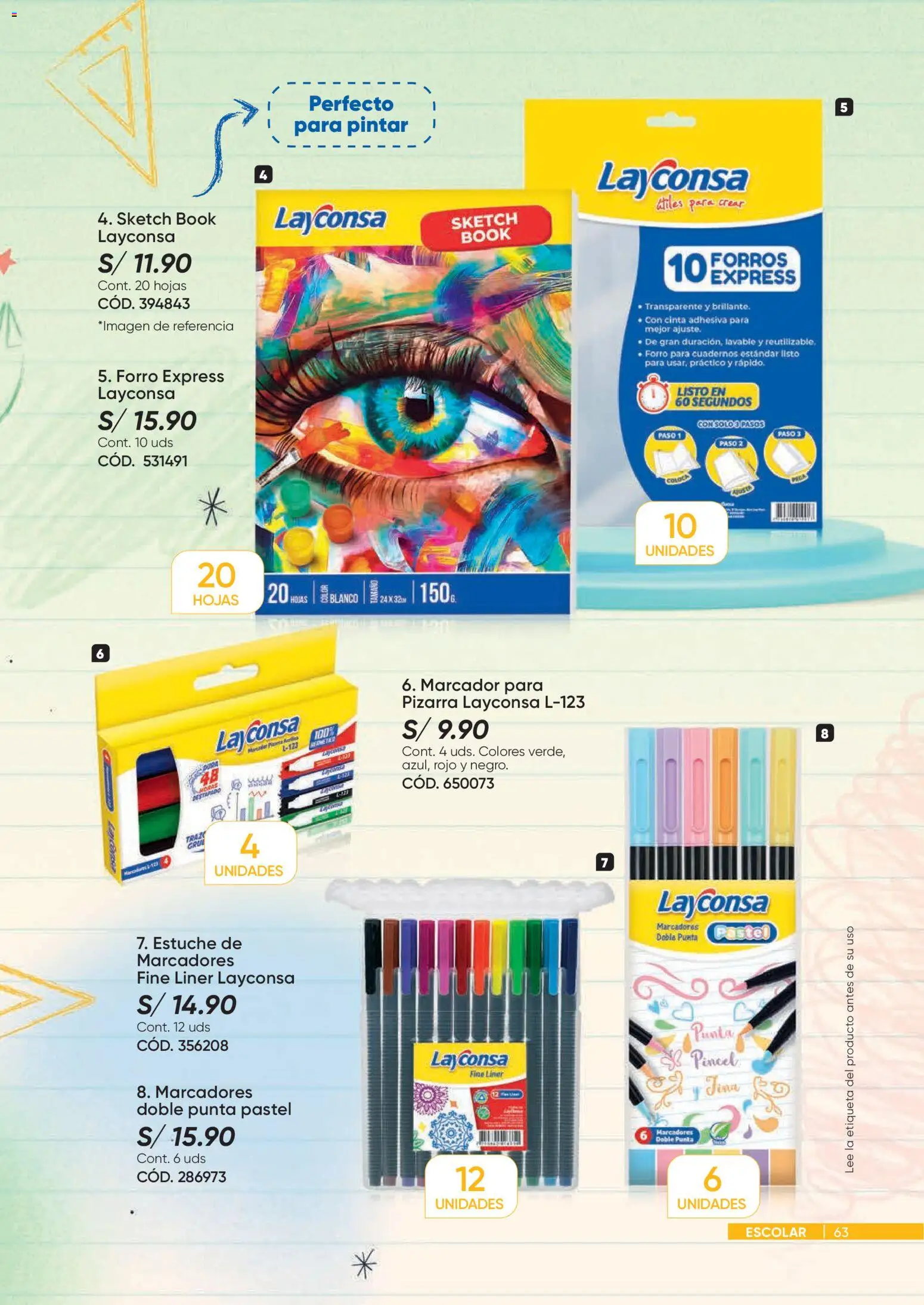 Catálogo Azzorti válido desde 09/03/2026 | Página: 63 | Productos: Pincel, Pastel