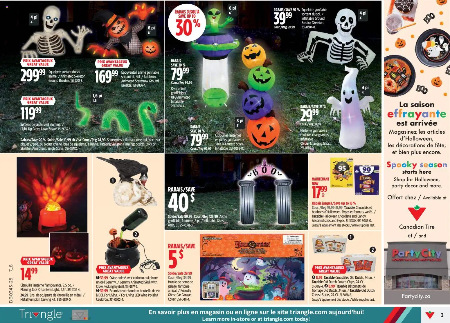 Canadian Tire flyer valid from Oct 22, 2026 | Page: 3