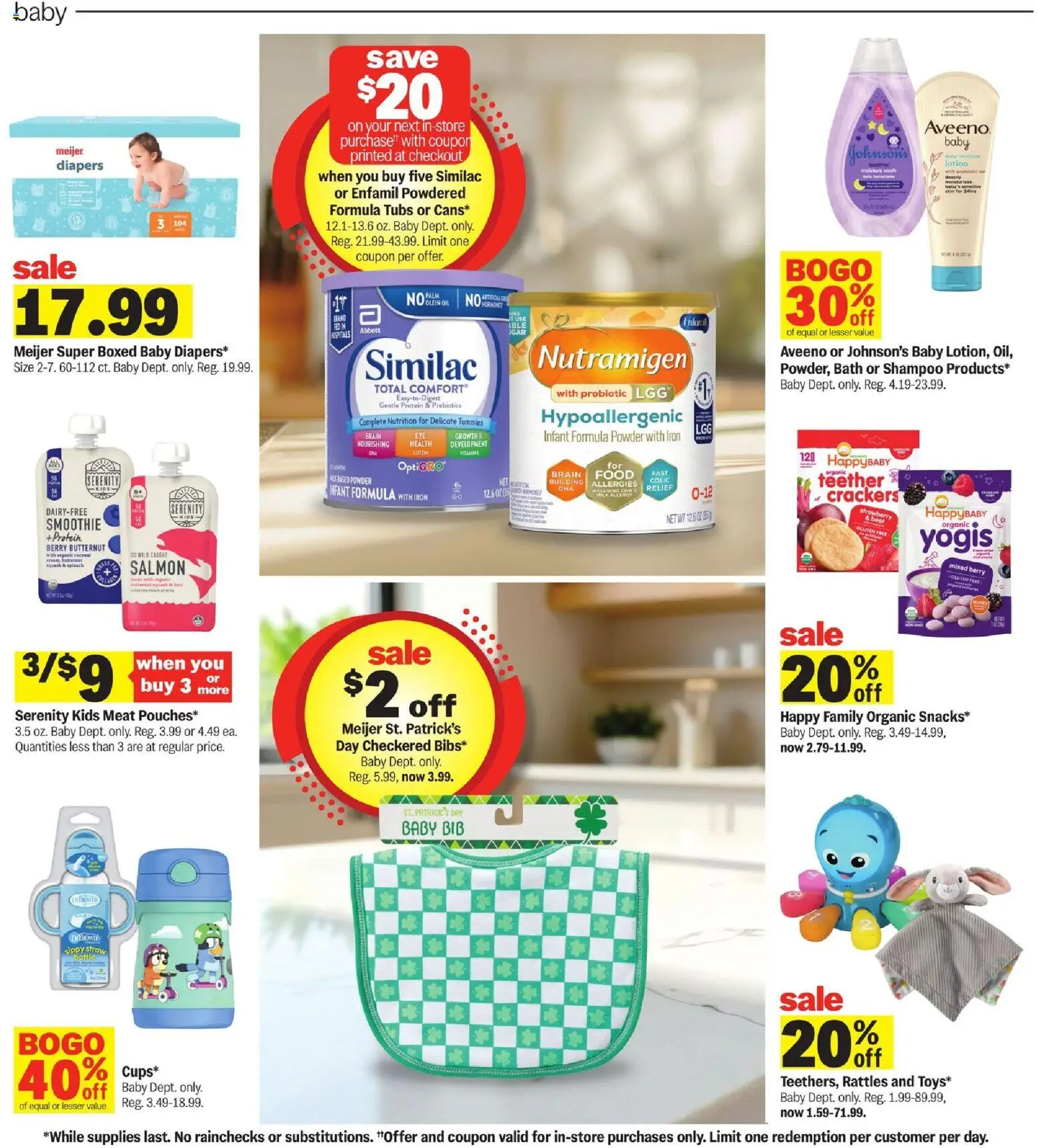 Meijer Weekly Ad - valid from 11.03.2026 | Page: 31 | Products: Bath, Powder, Shampoo, Beet