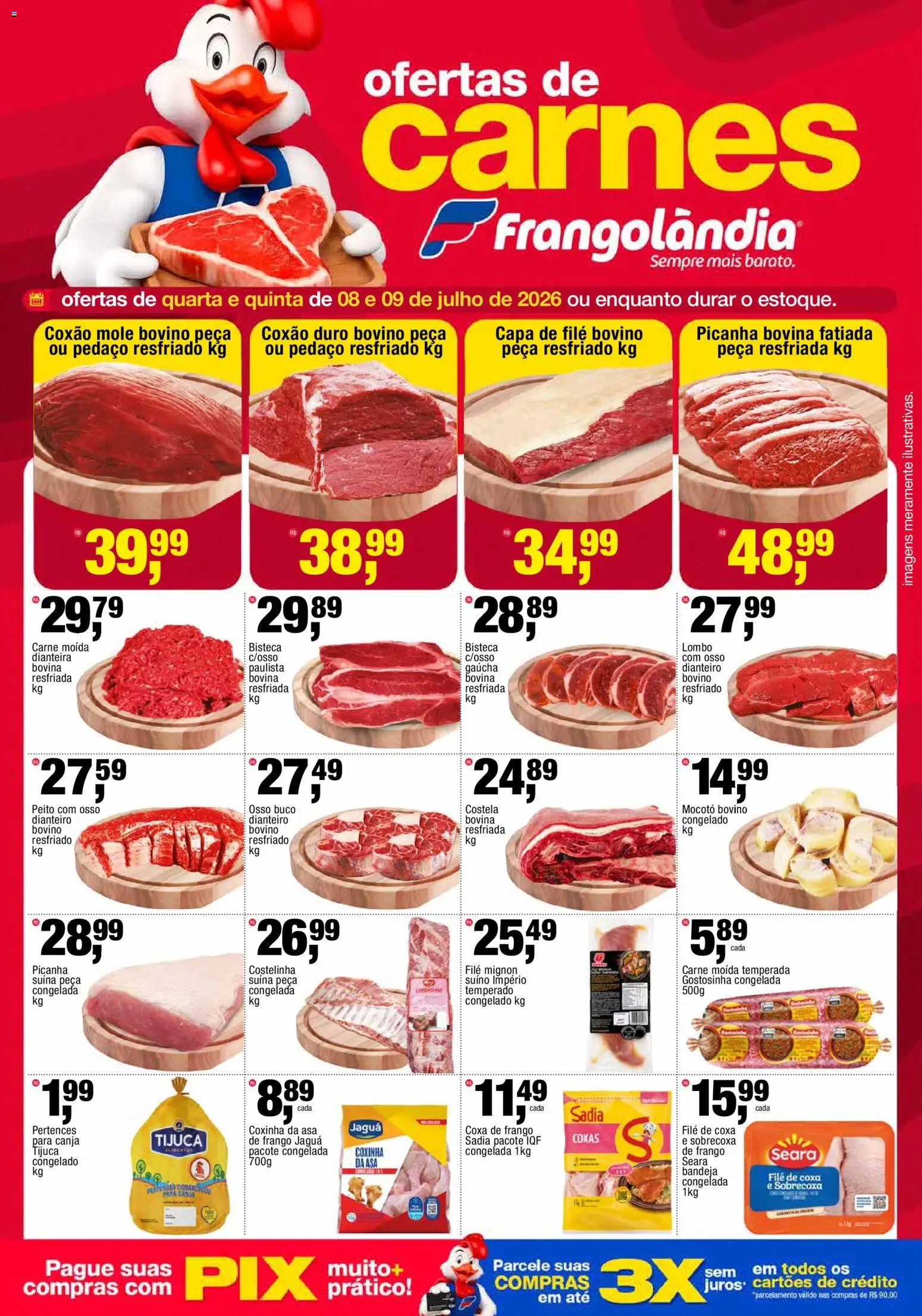 Frangolândia Folheto - válido de 08/07/2026 | Página: 1